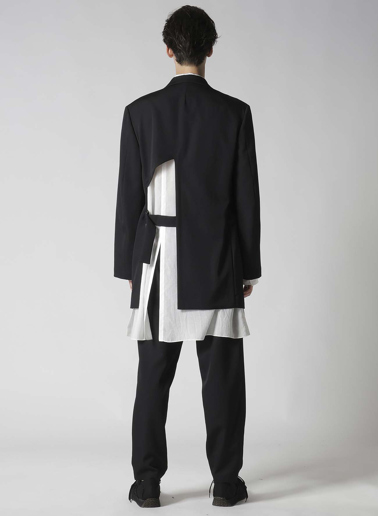 【Launching 10:00(JST), Jan 11】WOOL GABARDINE BACK OPENING JACKET