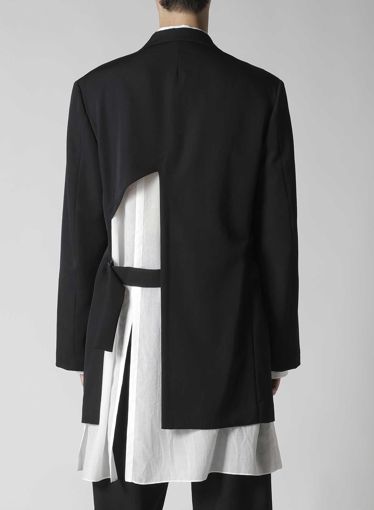 【Launching 10:00(JST), Jan 11】WOOL GABARDINE BACK OPENING JACKET