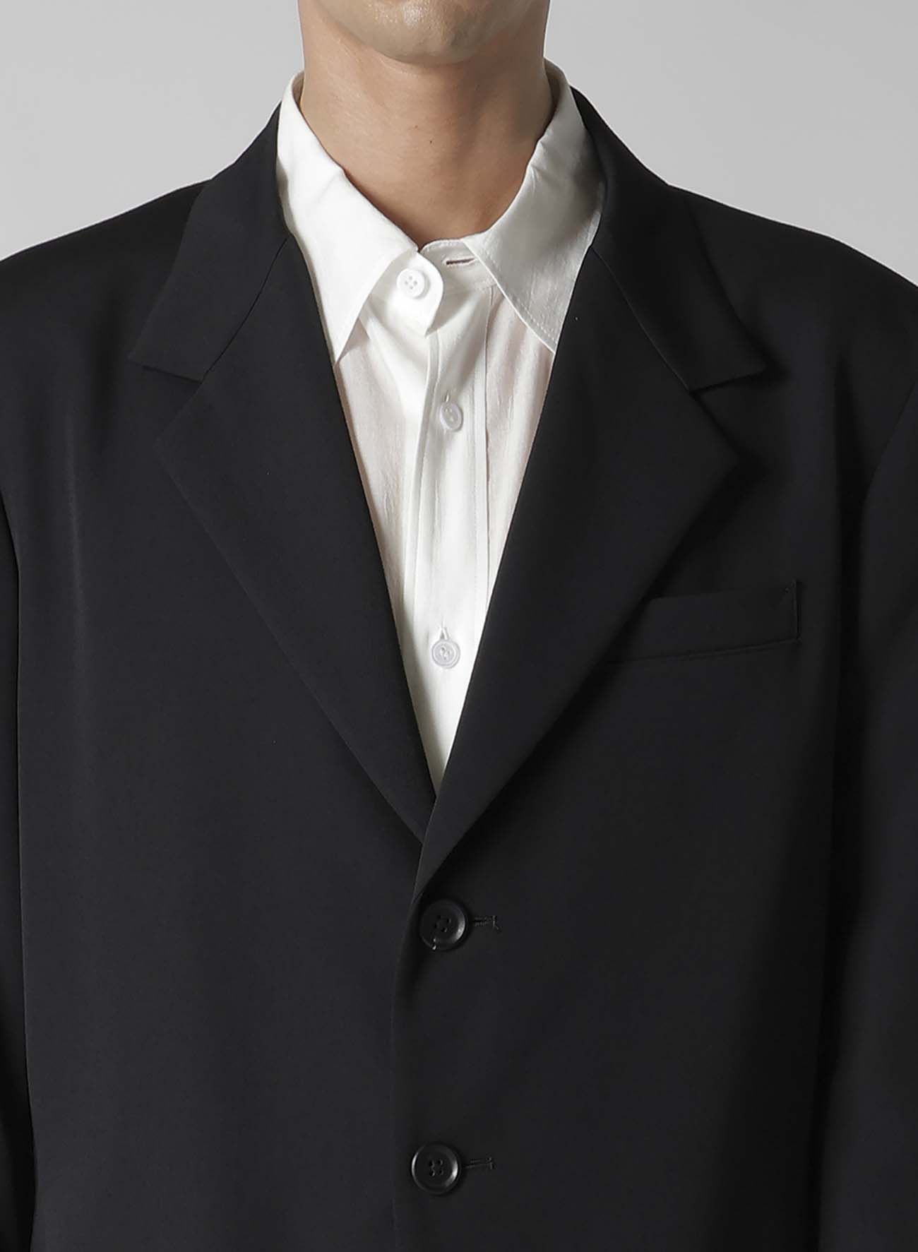 【Launching 10:00(JST), Jan 11】WOOL GABARDINE BACK OPENING JACKET