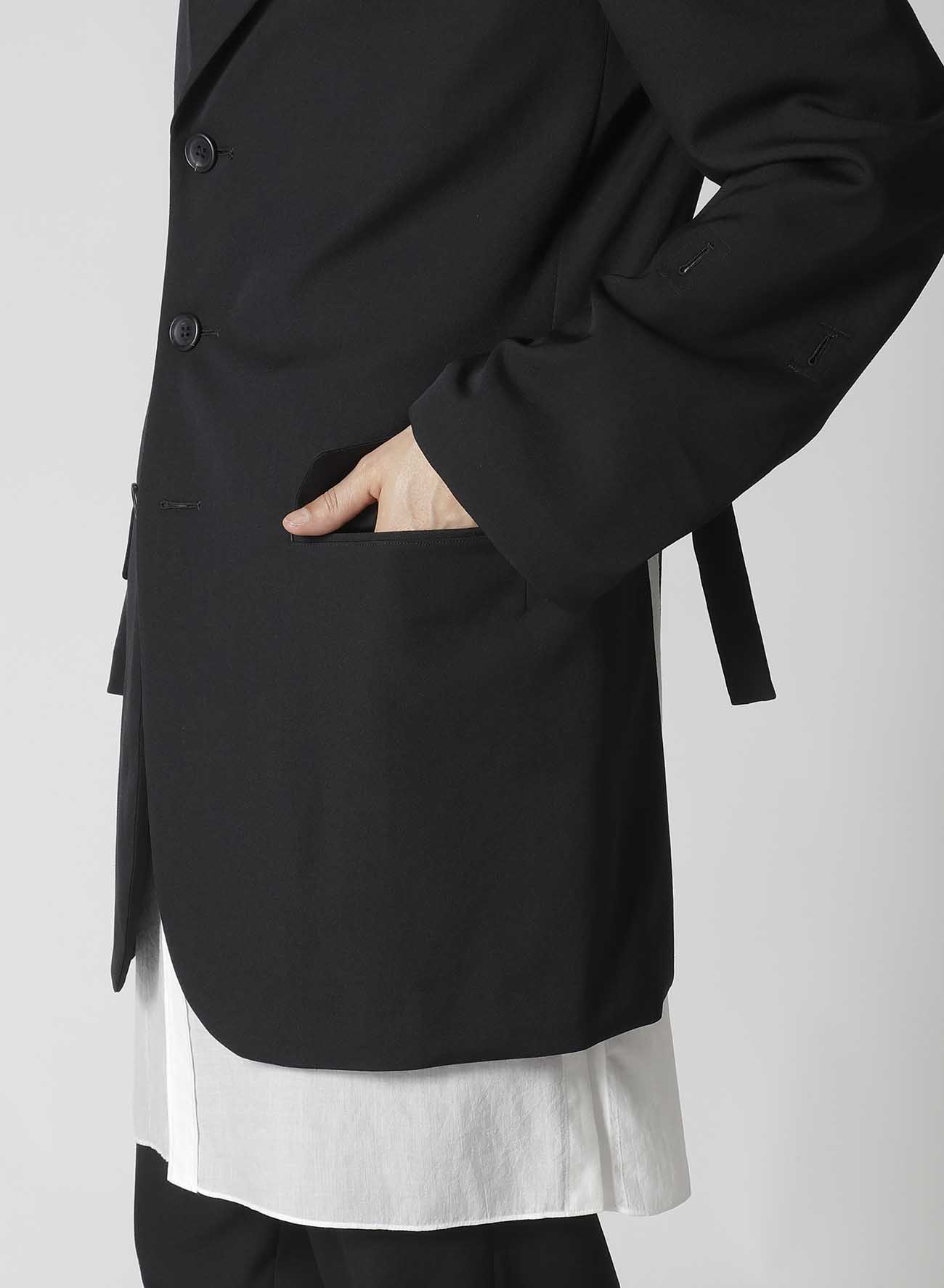 【Launching 10:00(JST), Jan 11】WOOL GABARDINE BACK OPENING JACKET