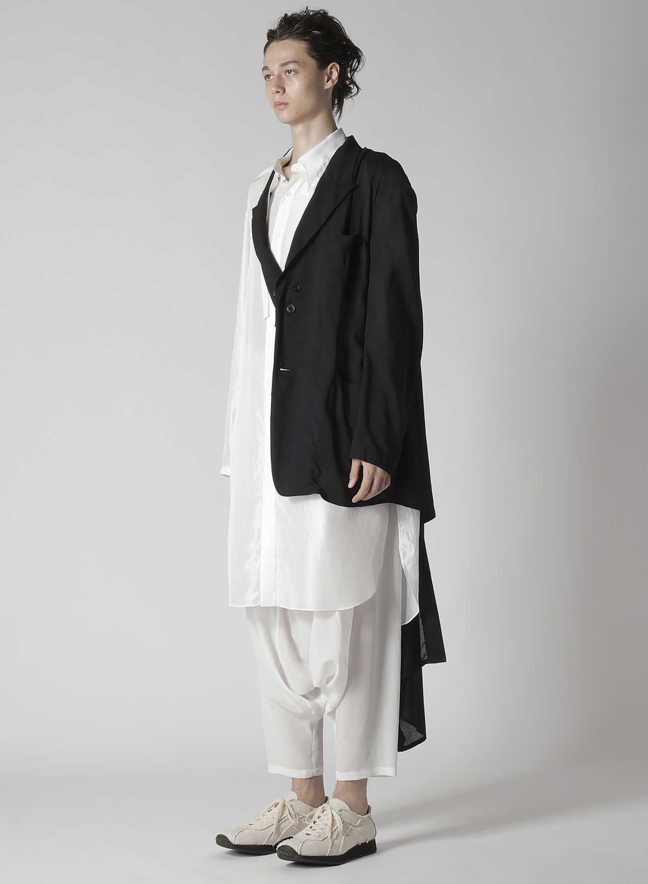 【Launching 10:00(JST), Jan 11】80 MODAL LOAN DETACHABLE COLLAR JACKET