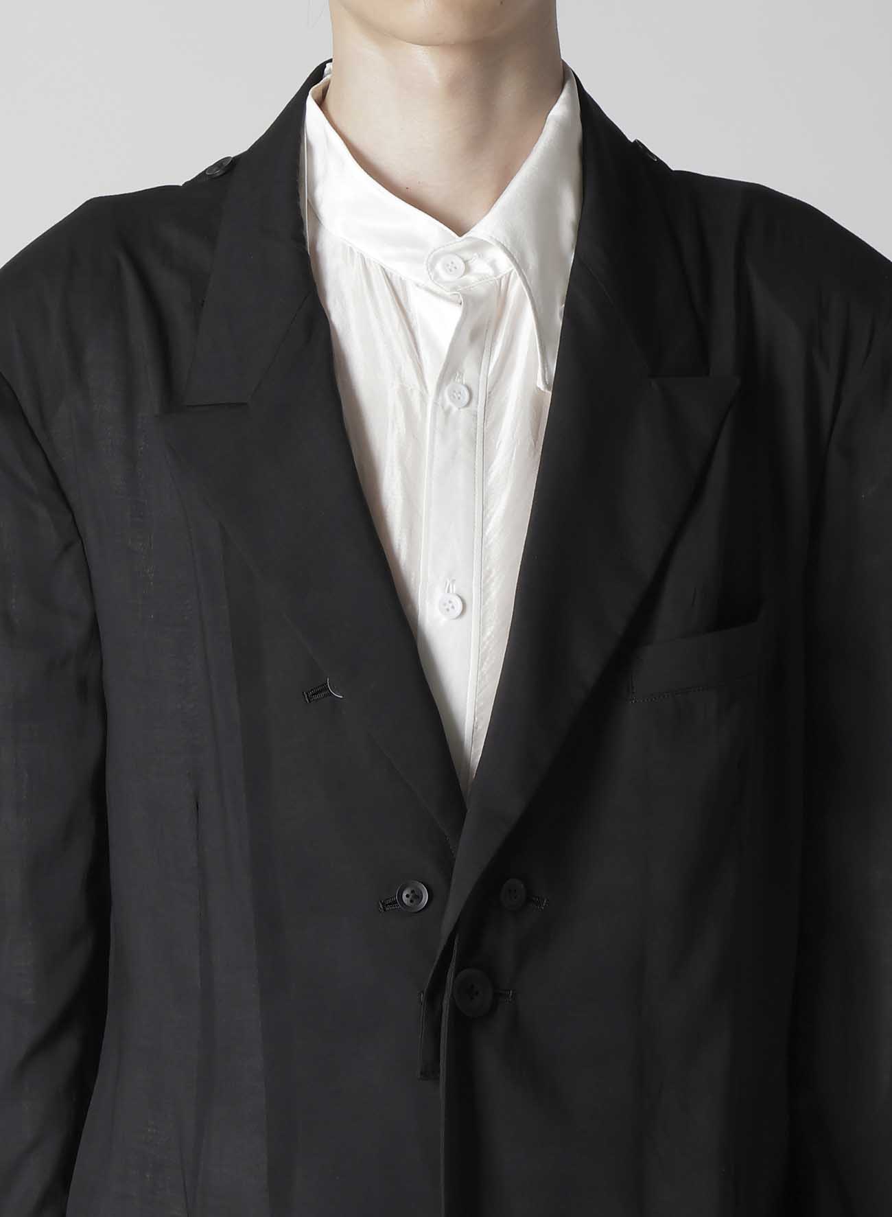 【Launching 10:00(JST), Jan 11】80 MODAL LOAN DETACHABLE COLLAR JACKET