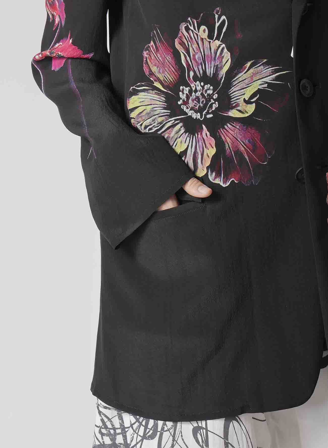 【Launching 10:00(JST), Jan 11】FLOWER PRINT JACKET