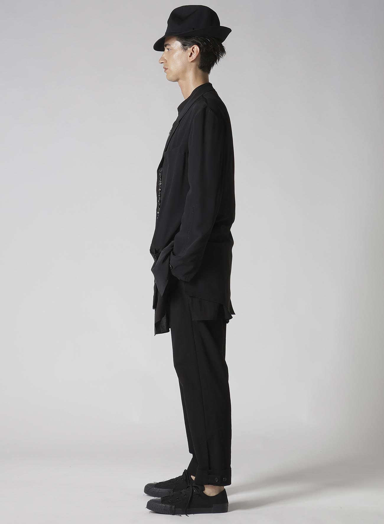 【Launching 10:00(JST), Jan 11】16M CREPE DE CHINE ASYMMETRY JACKET