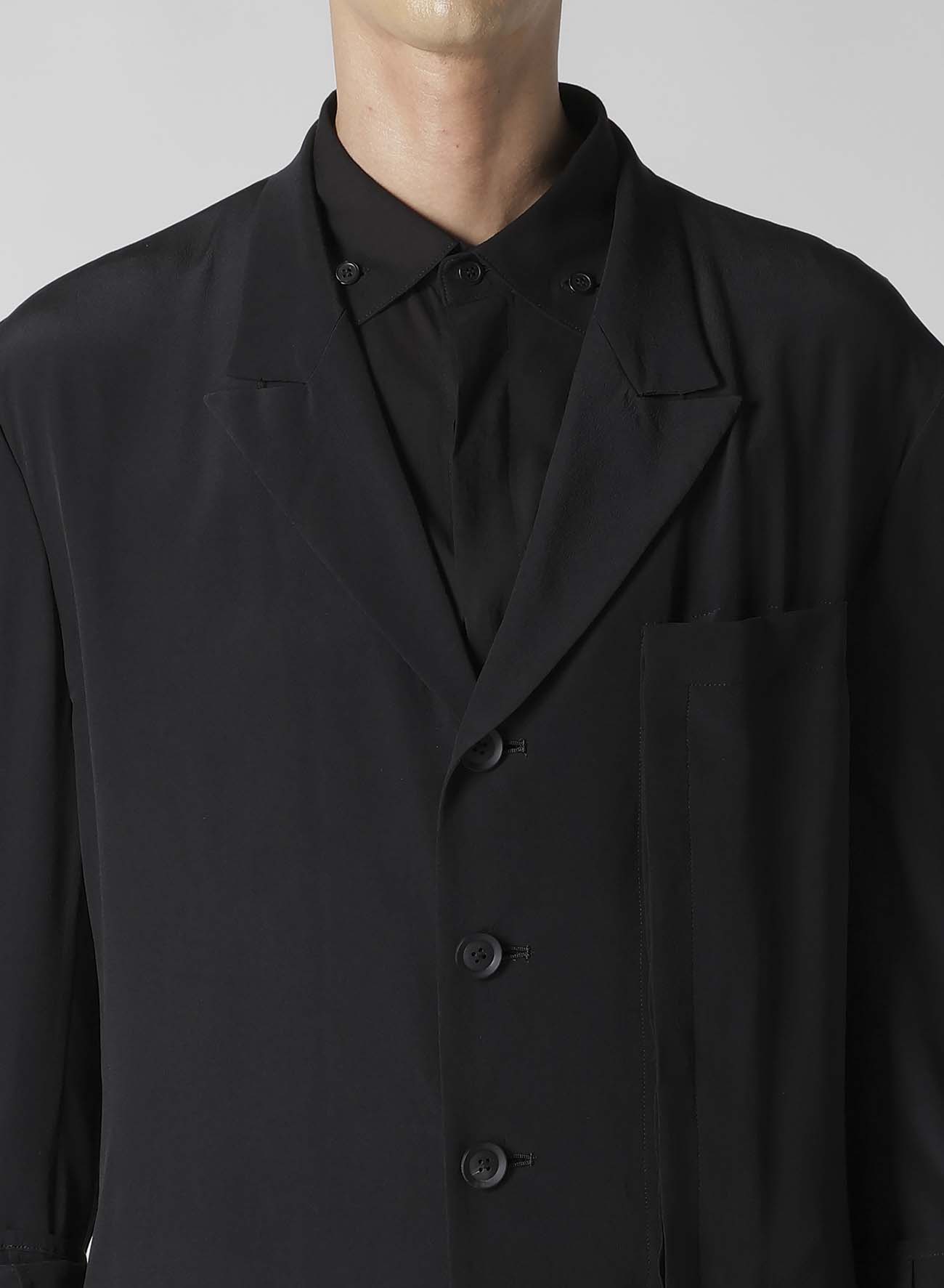 【Launching 10:00(JST), Jan 11】16M CREPE DE CHINE ASYMMETRY JACKET