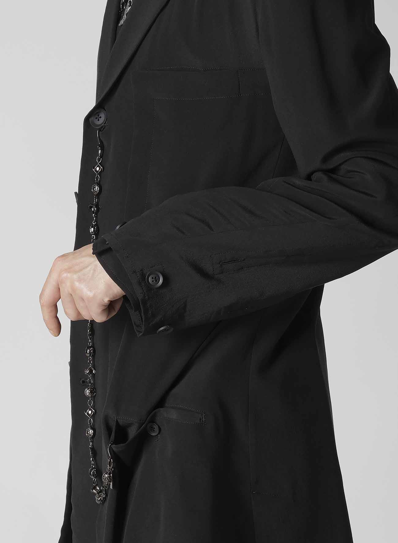 【Launching 10:00(JST), Jan 11】16M CREPE DE CHINE ASYMMETRY JACKET