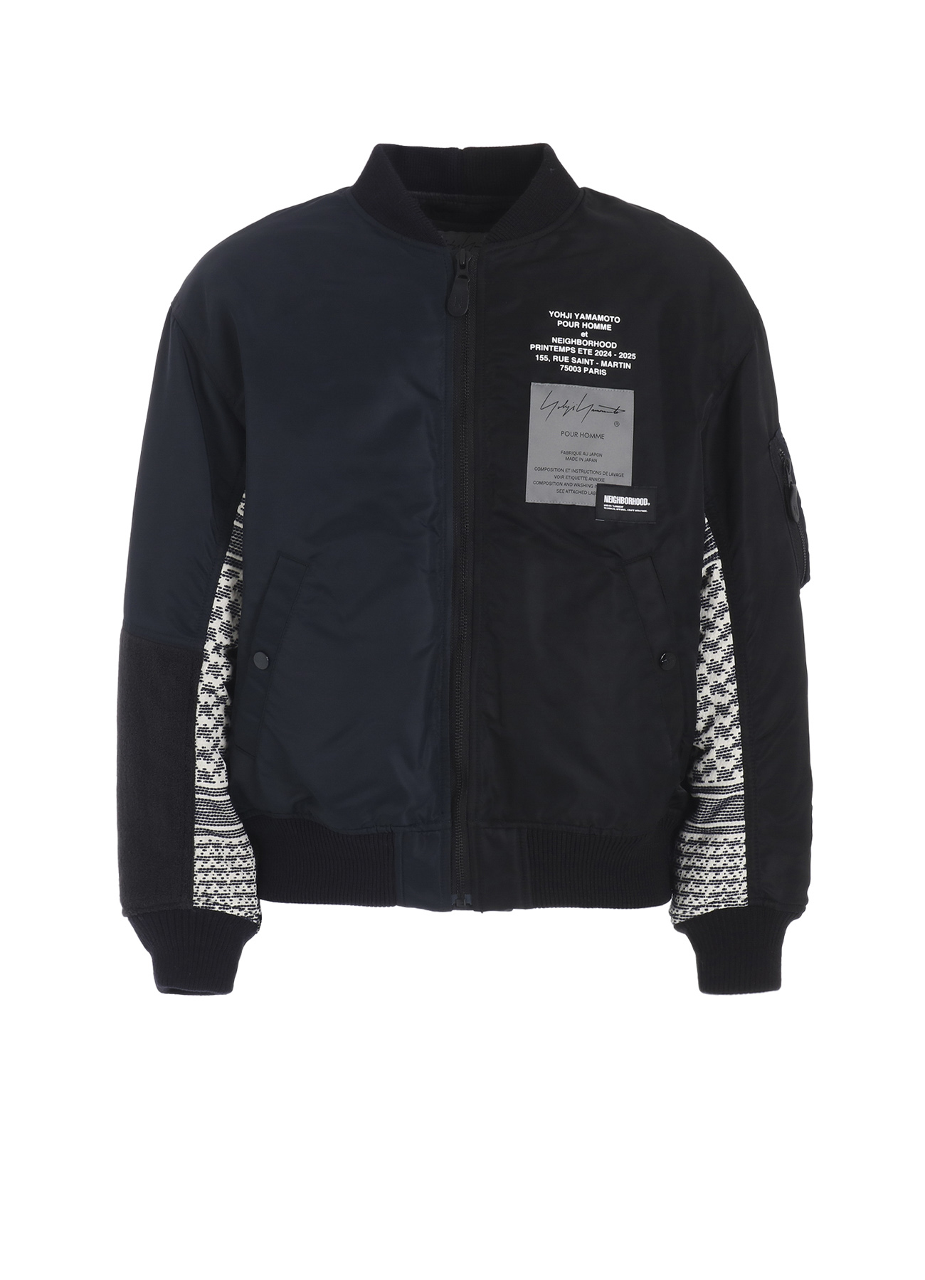 Yohji Yamamoto x NEIGHBORHOOD MA-1 JACKET