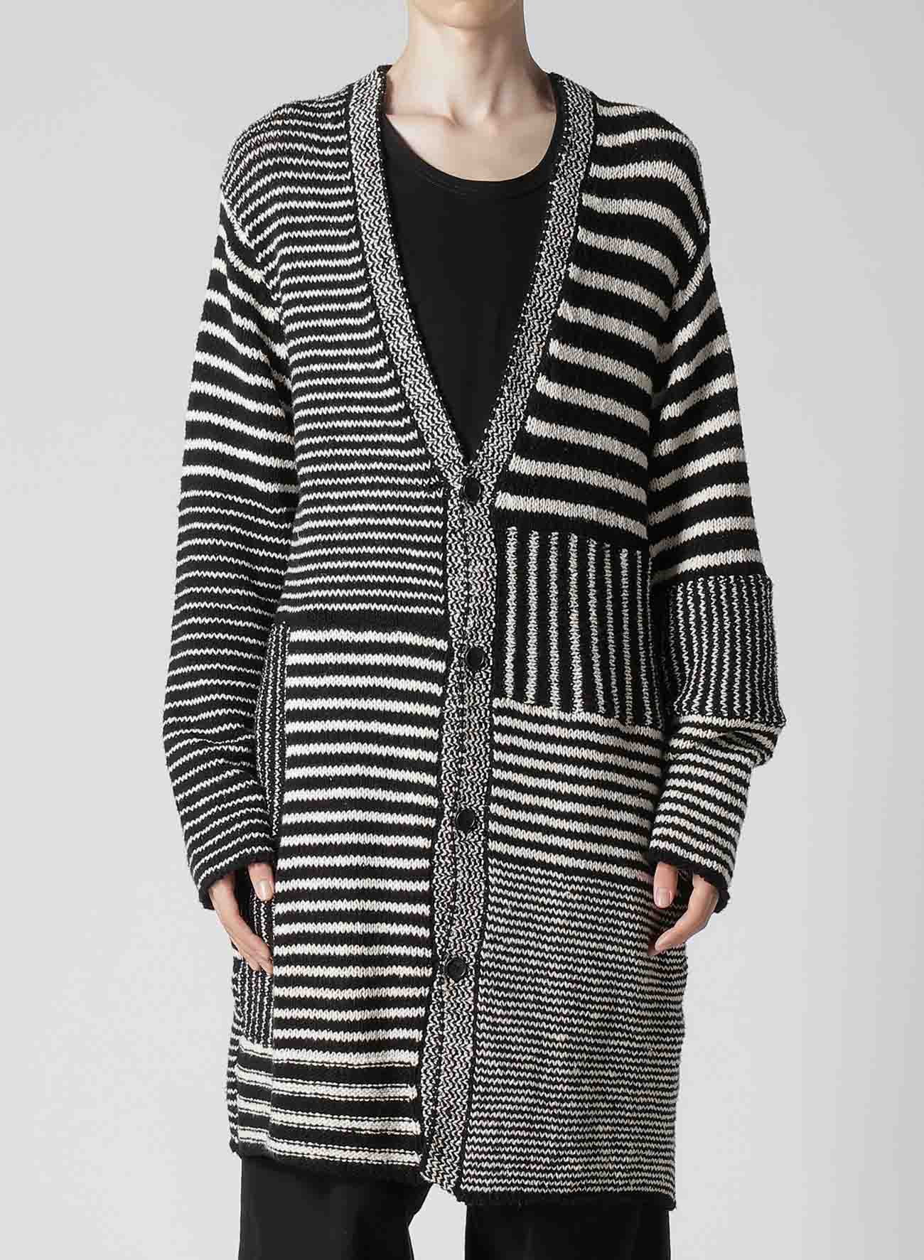 【12/6 10:00(JST) Release】3G1P BORDER LONG V CARDIGAN