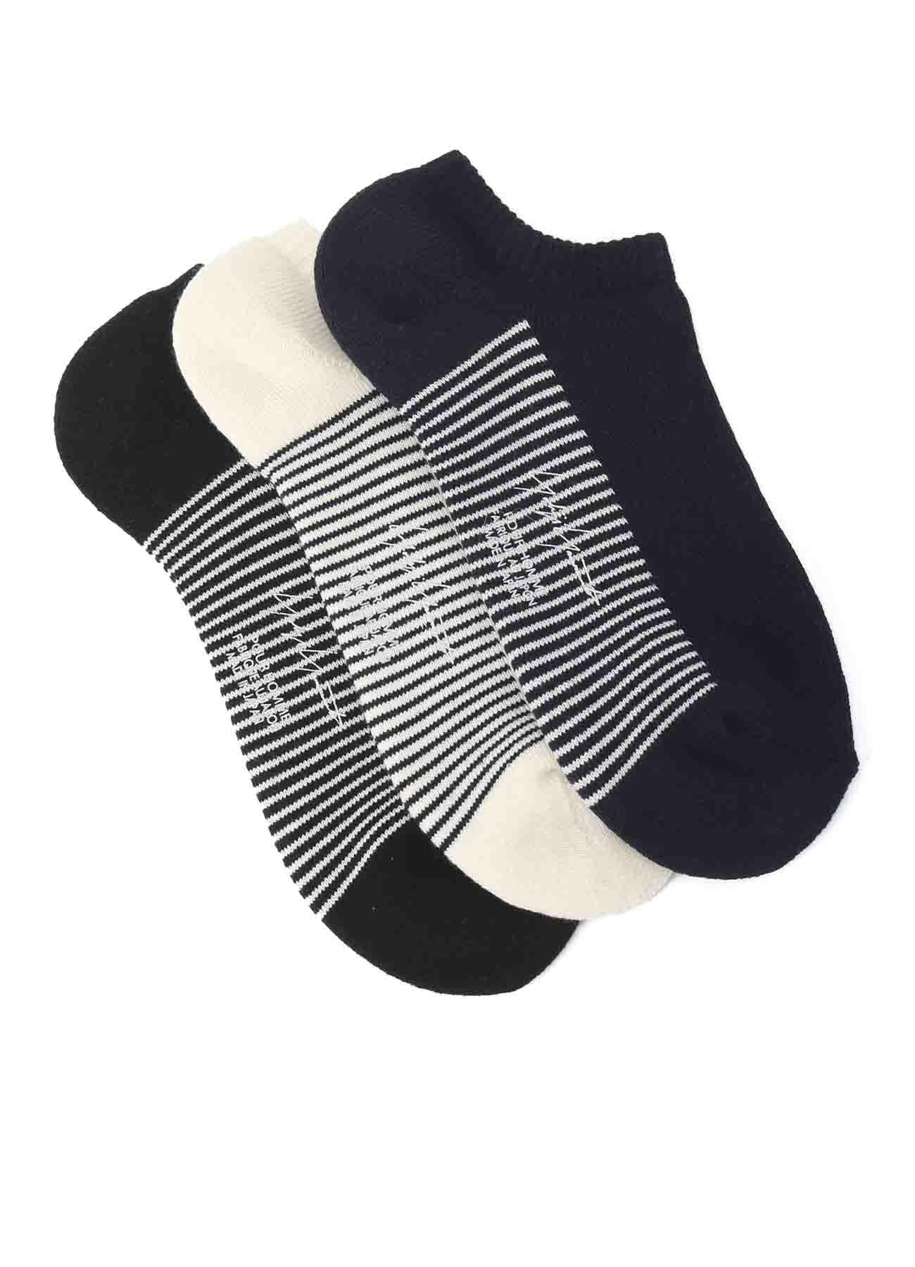 【Launching 10:00(JST), Jan 11】C/AC PILE JERSEY SHORT BORDER SOCKS