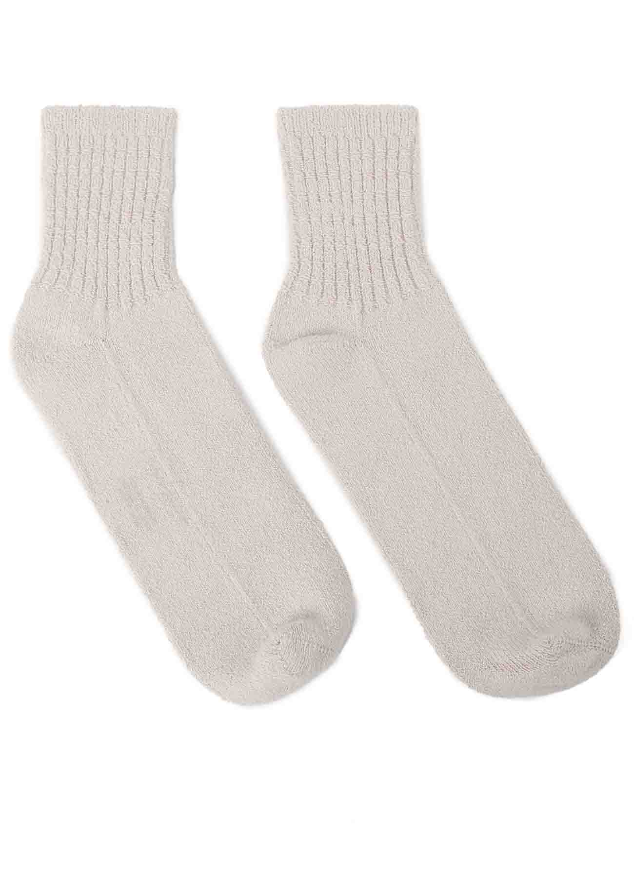 【Launching 10:00(JST), Jan 11】1/28 RAW SILK ANKLE RIB SOCKS