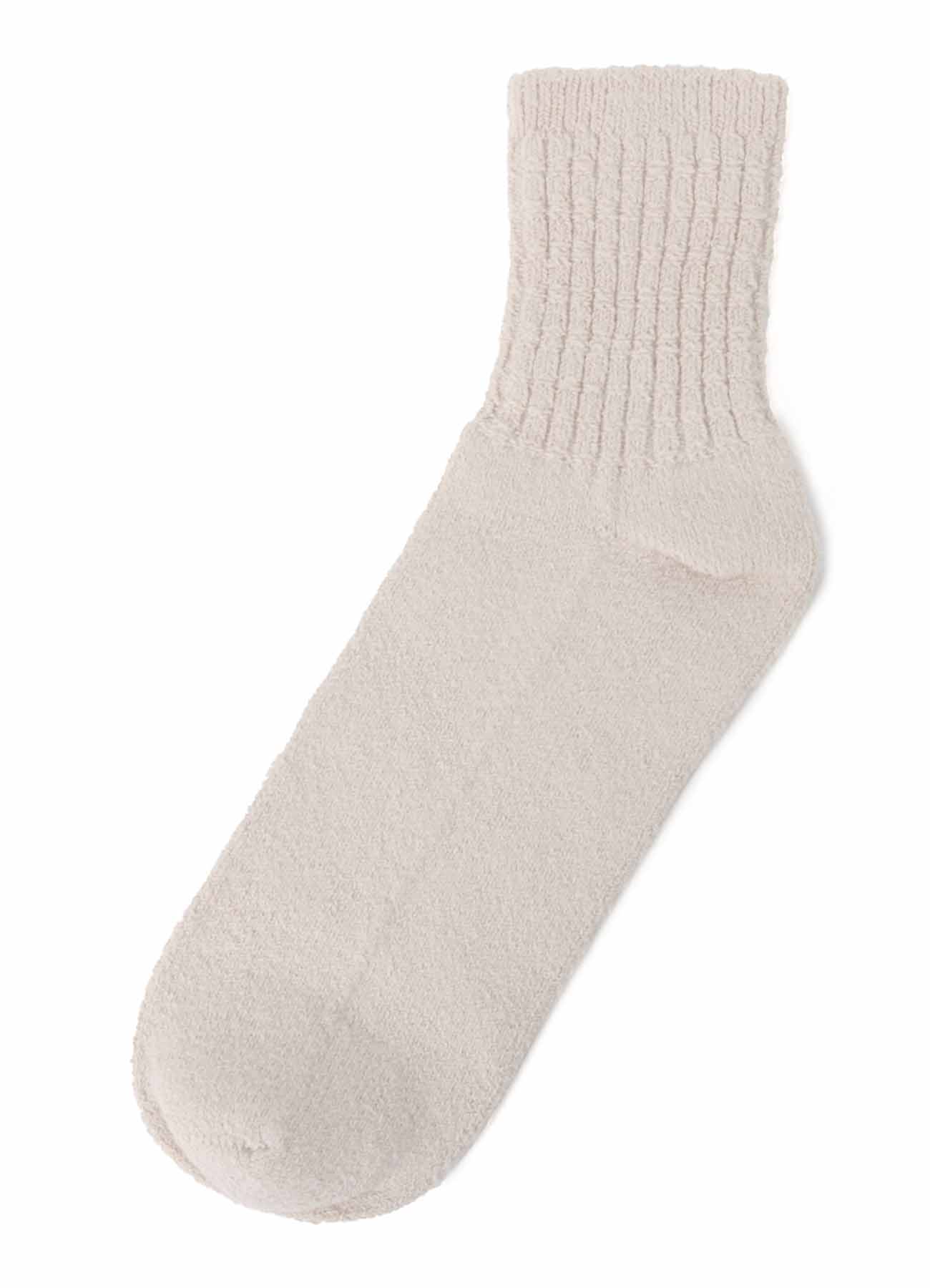 【Launching 10:00(JST), Jan 11】1/28 RAW SILK ANKLE RIB SOCKS