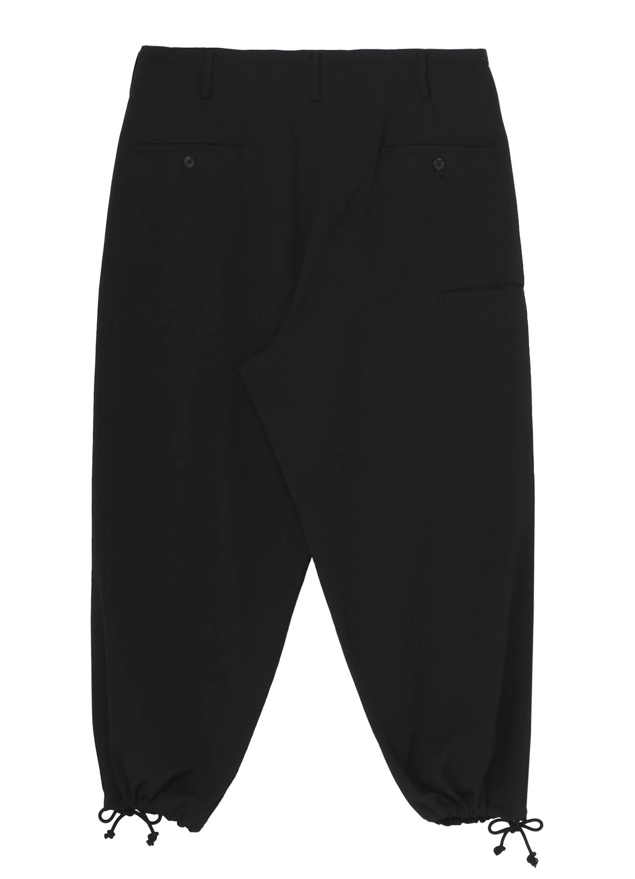 WOOL GABARDINE NEW STANDARD 2TUCKS STRING PANTS