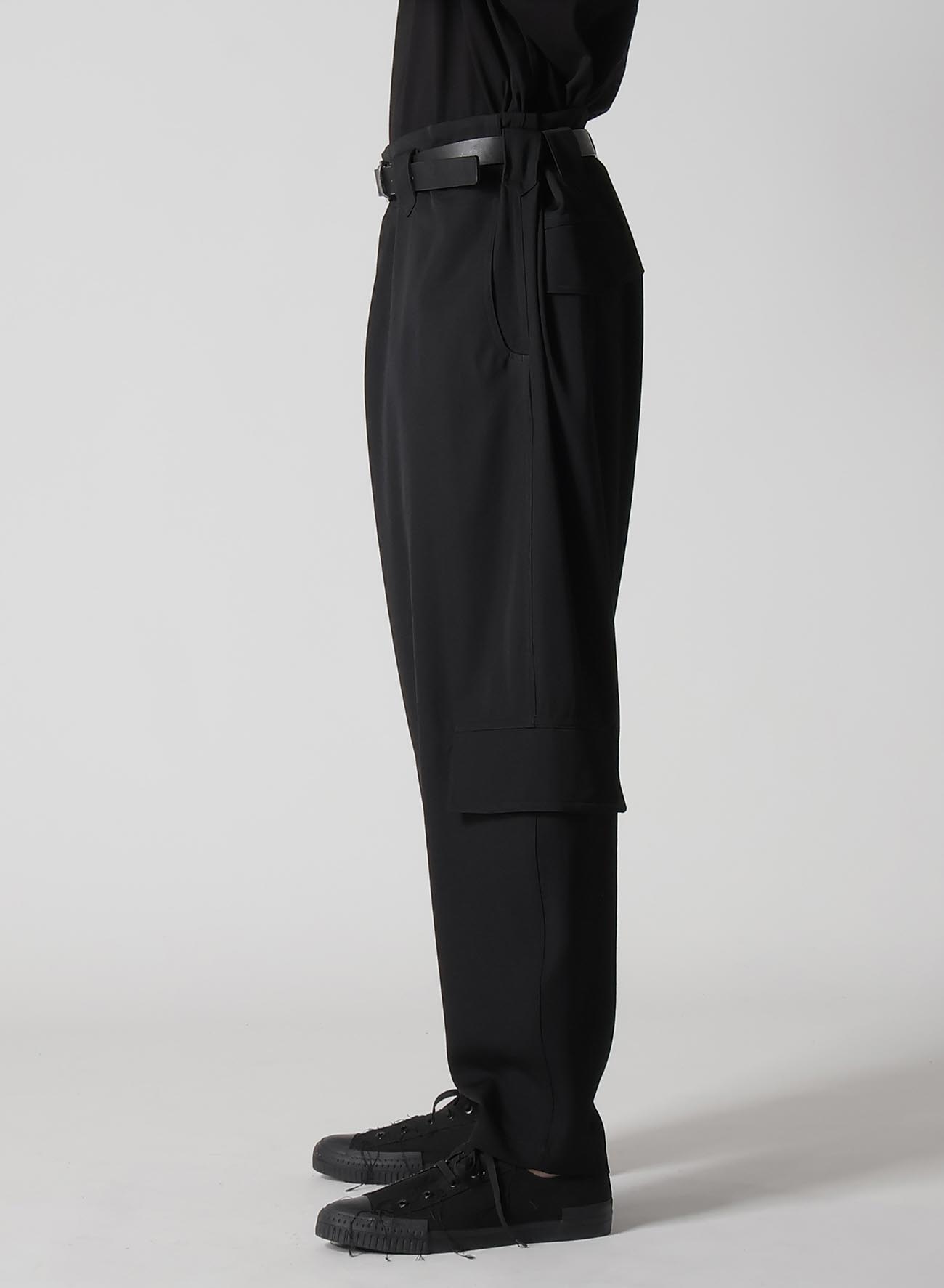 【12/6 10:00(JST) Release】WOOL GABARDINE LEFT SIDE POCKET PANTS