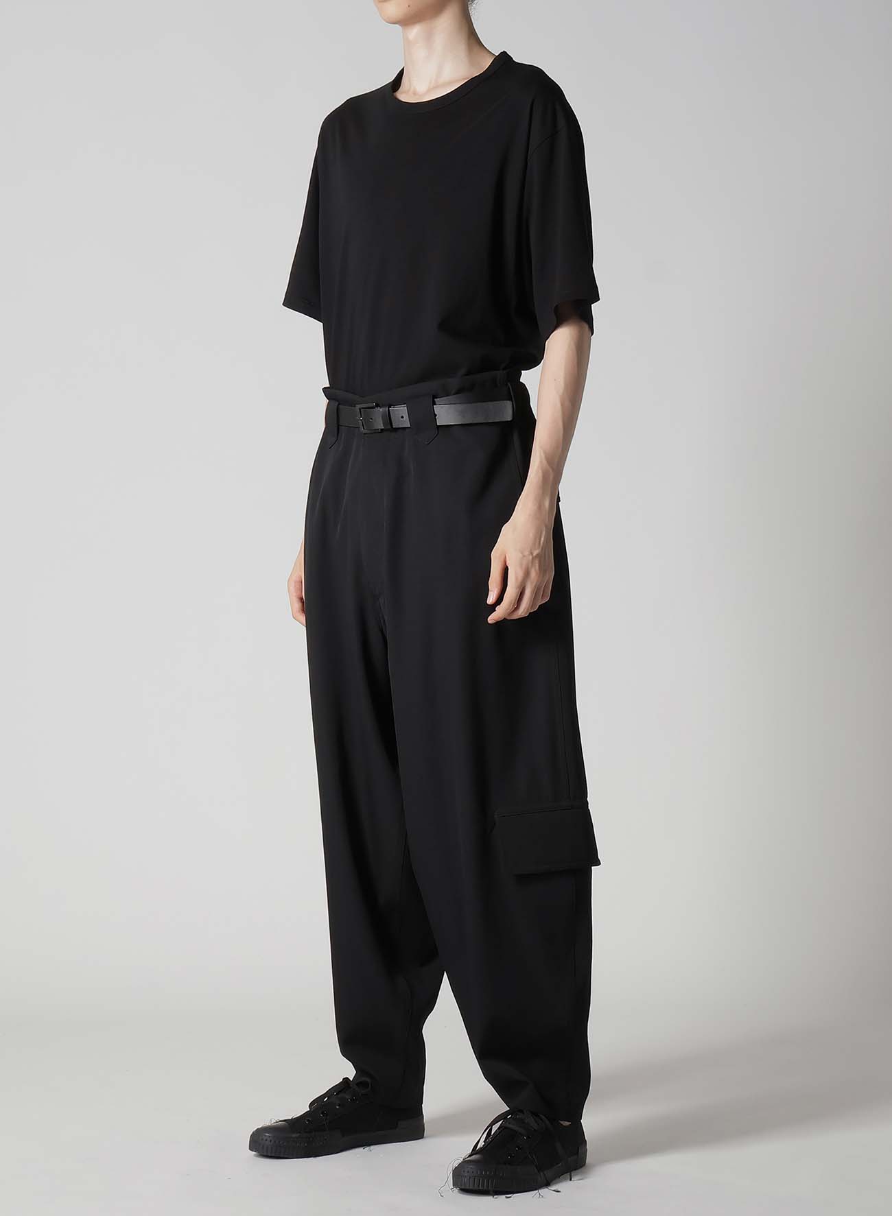 【12/6 10:00(JST) Release】WOOL GABARDINE LEFT SIDE POCKET PANTS