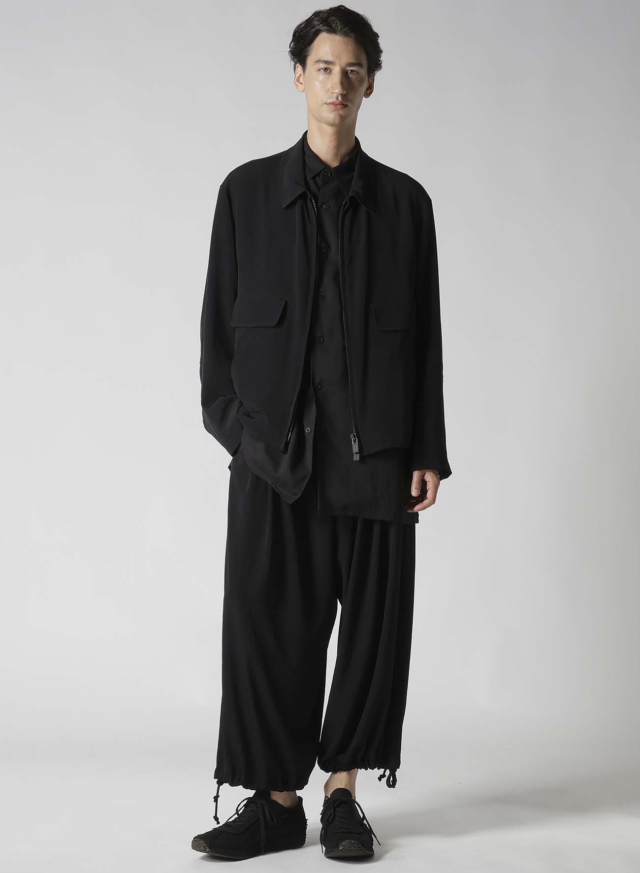 TA TUXEDO SLIM BALLON PANTS