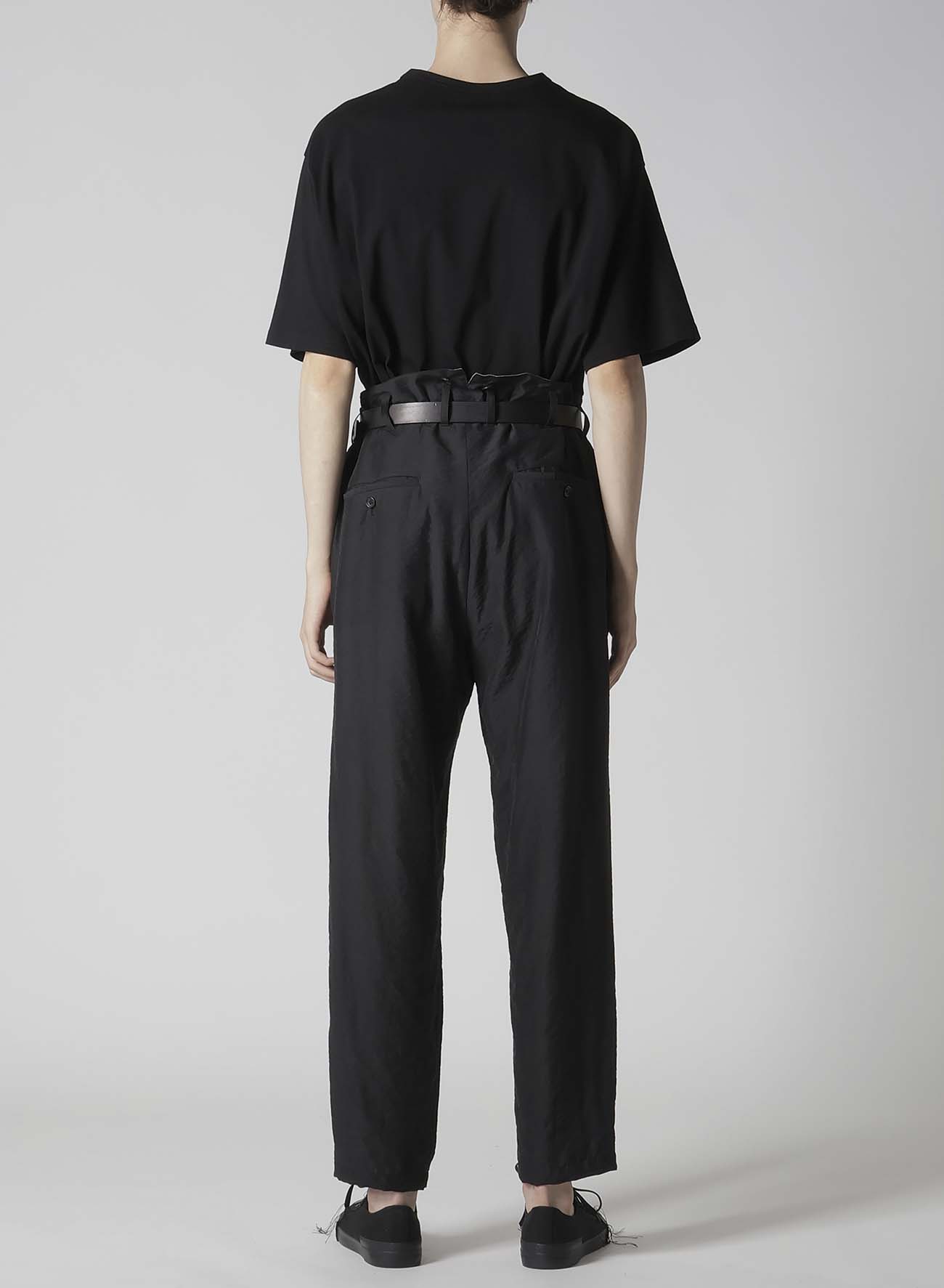 Ry/Ny/Cu LAWN SUSPENDER SLIM PANTS