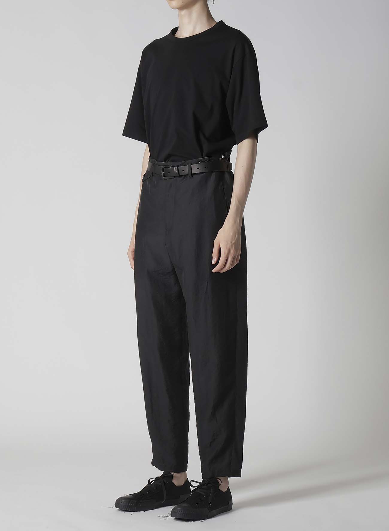 Ry/Ny/Cu LAWN SUSPENDER SLIM PANTS