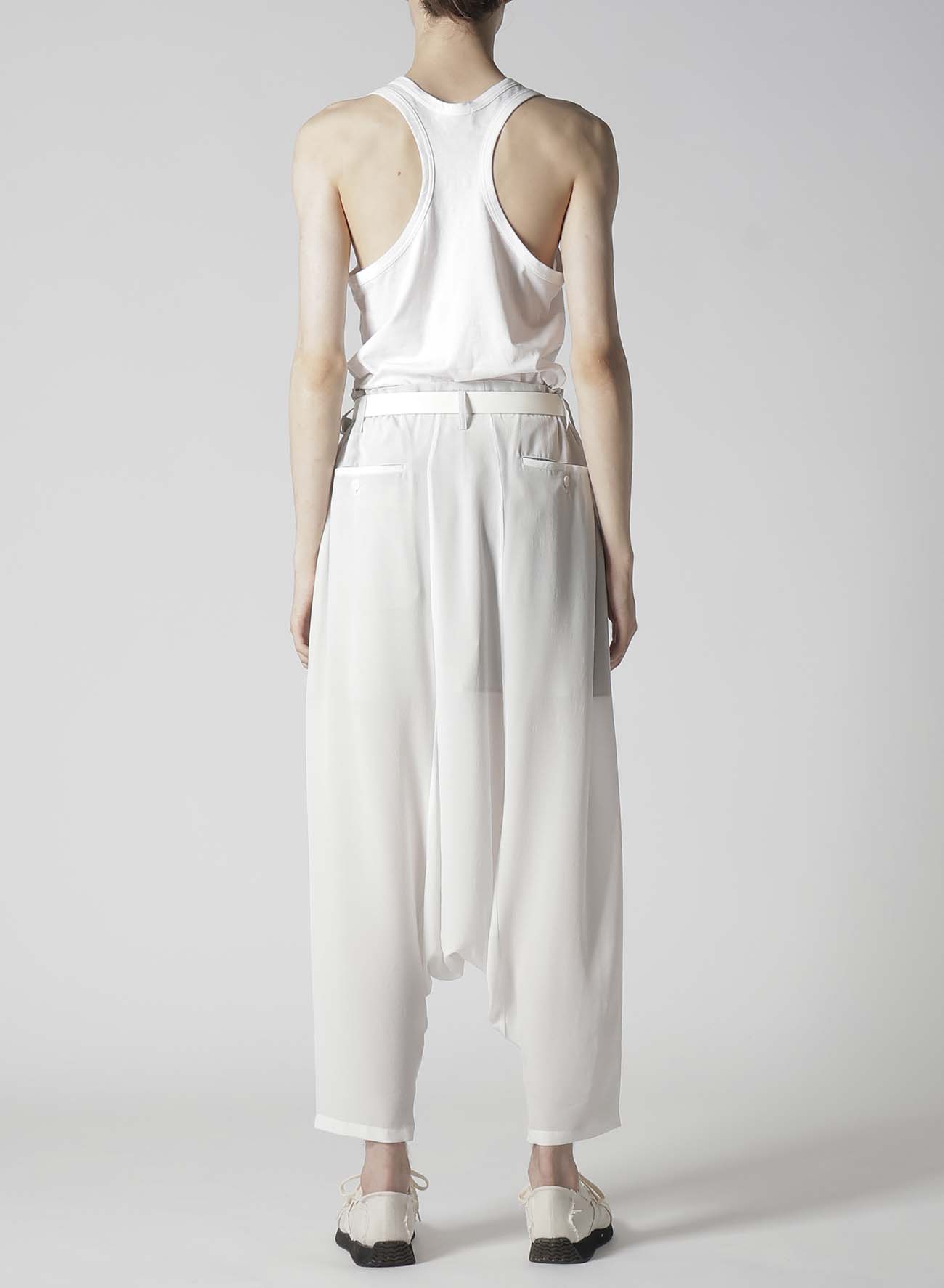 【Launching 10:00(JST), Jan 11】12M SILK DESIN GUSSET SARROUEL PANTS