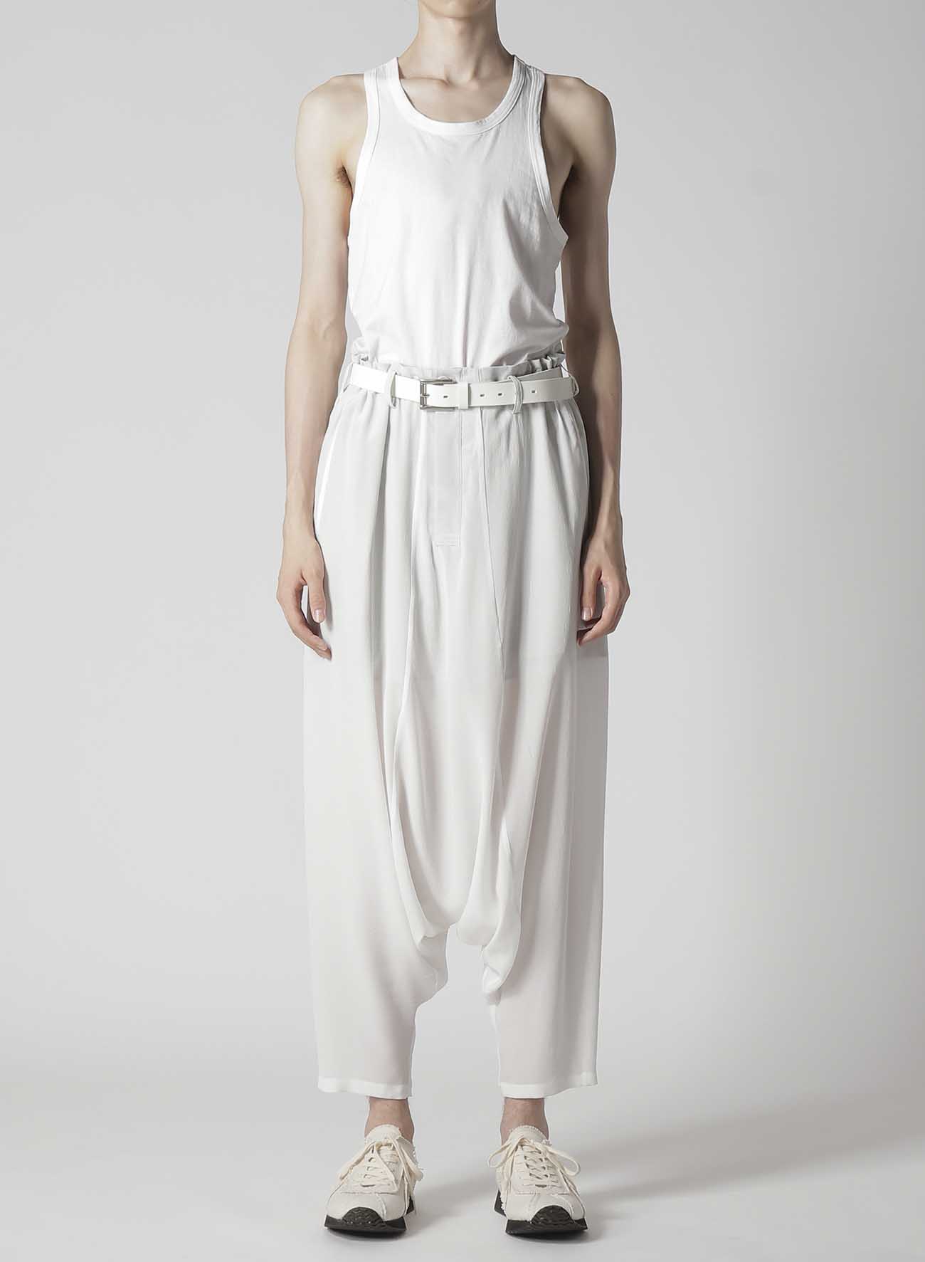 【Launching 10:00(JST), Jan 11】12M SILK DESIN GUSSET SARROUEL PANTS