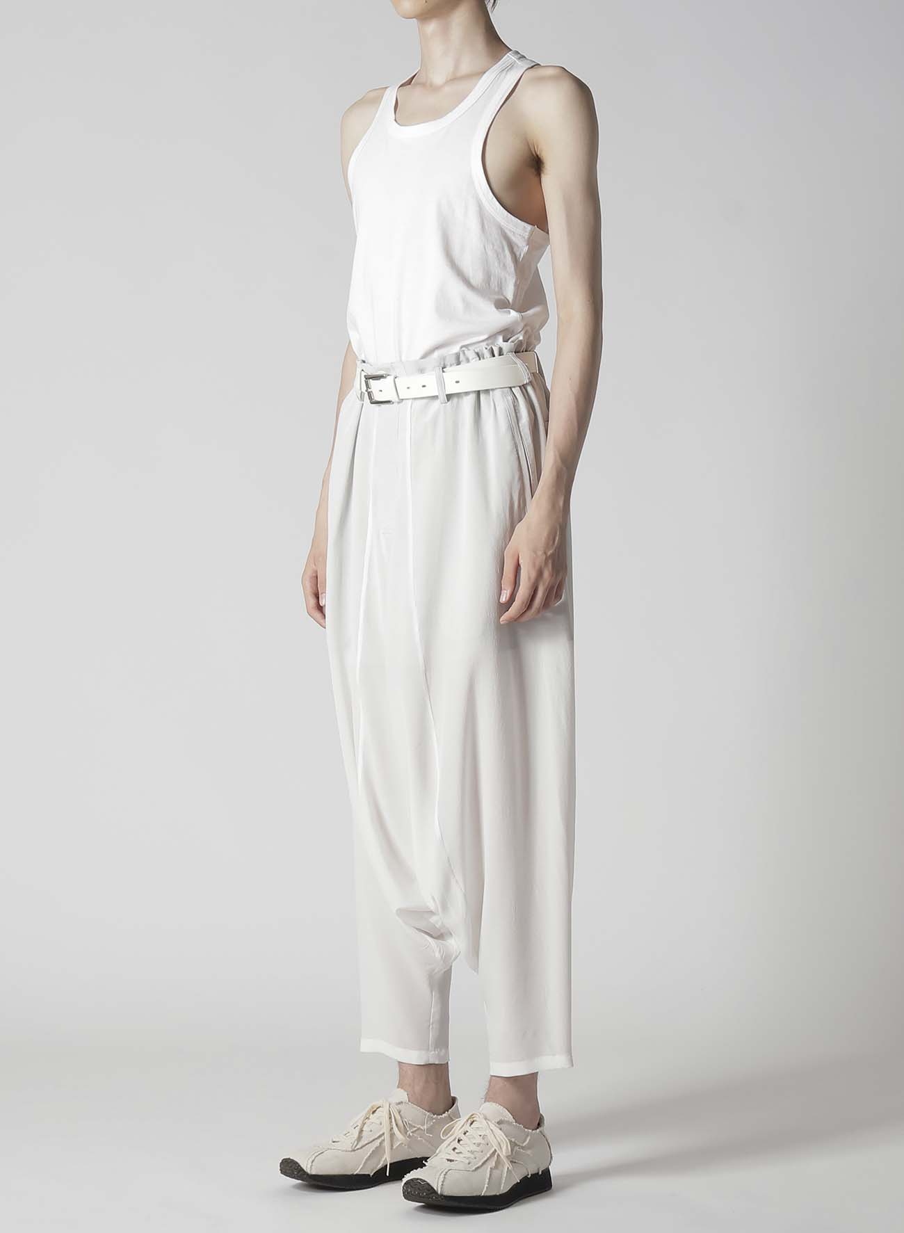 【Launching 10:00(JST), Jan 11】12M SILK DESIN GUSSET SARROUEL PANTS