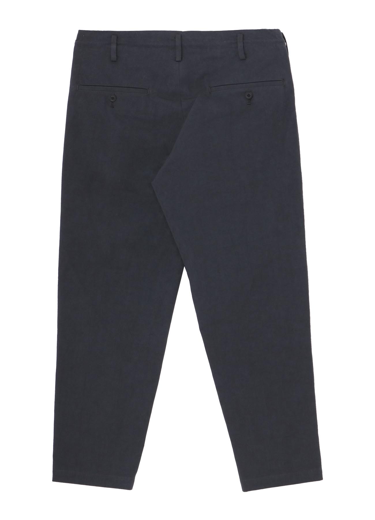 C/POPLIN SLIM PANTS