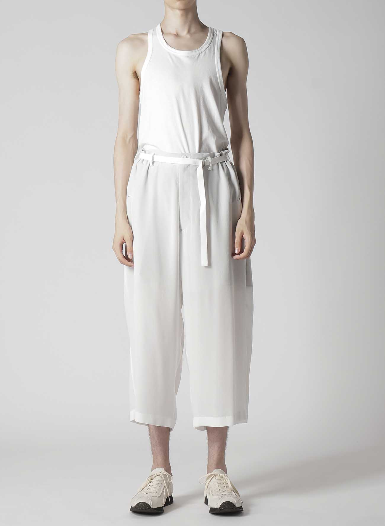 【Launching 10:00(JST), Jan 11】12M SILK DESIN BELTED WIDE PANTS