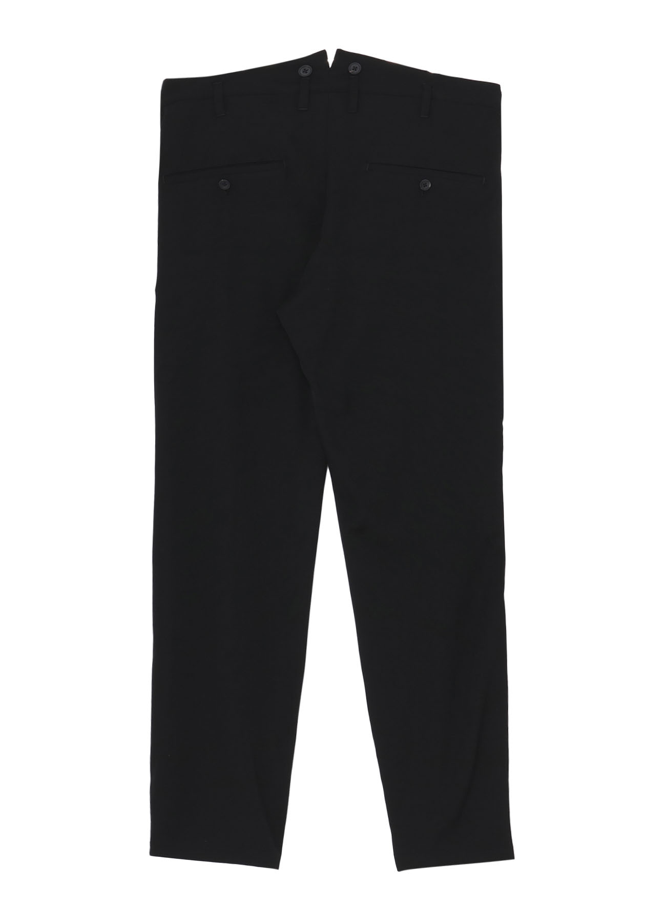 【Launching 10:00(JST), Jan 11】WOOL GABARDINE SUSPENDER SLIM PANTS