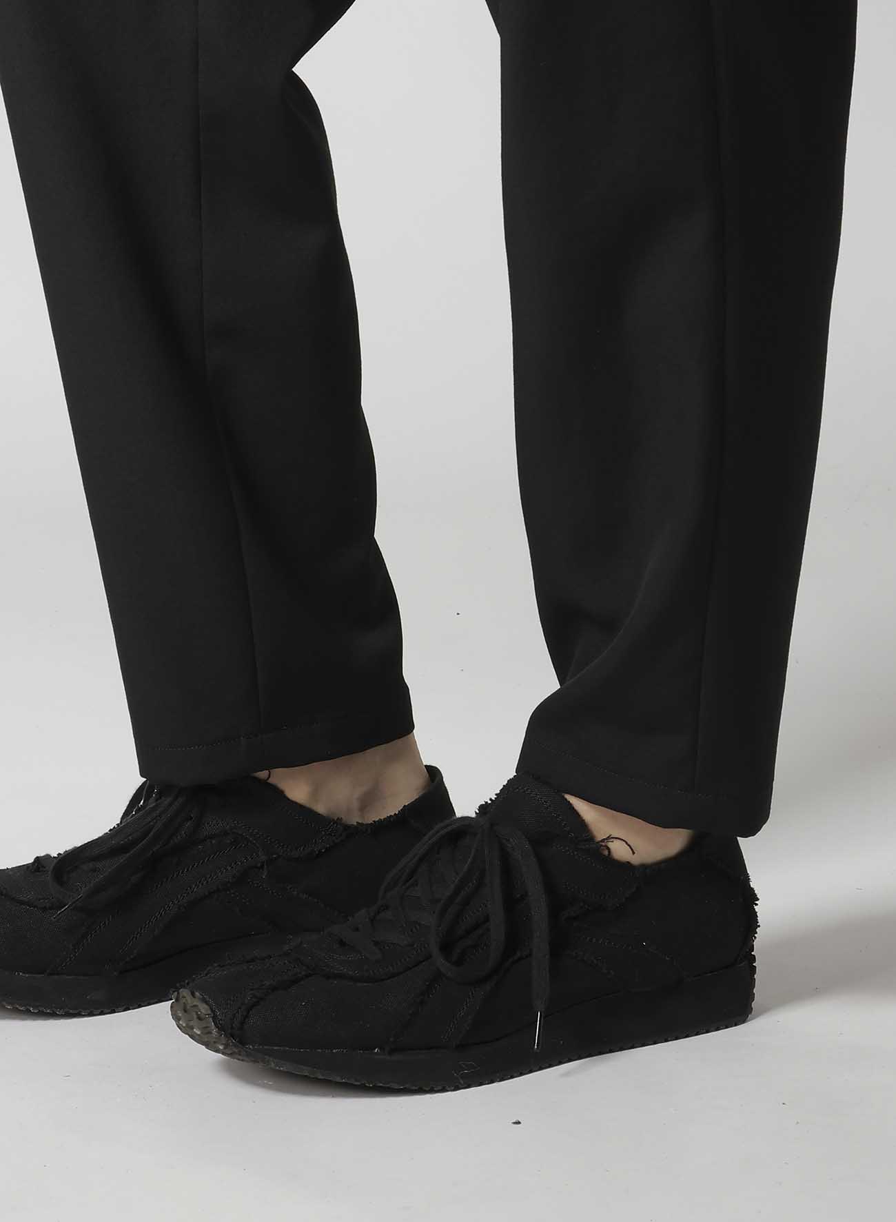 【Launching 10:00(JST), Jan 11】WOOL GABARDINE SUSPENDER SLIM PANTS