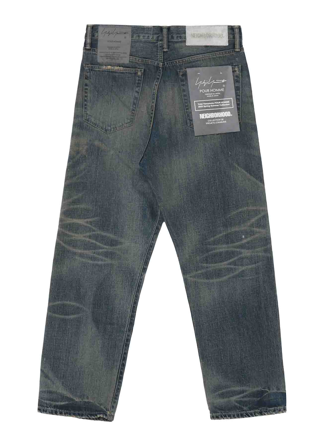 Yohji Yamamoto x NEIGHBORHOOD SAVAGE DENIM DP BASIC PANTS