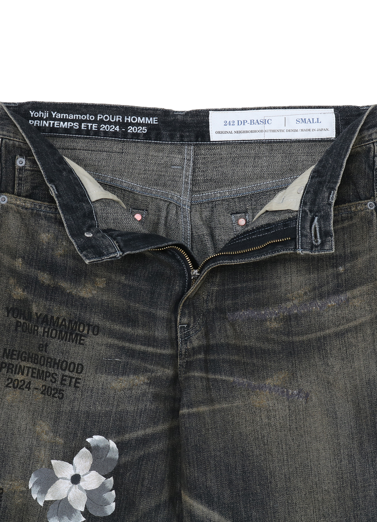 Yohji Yamamoto x NEIGHBORHOOD SAVAGE DENIM DP BASIC PANTS