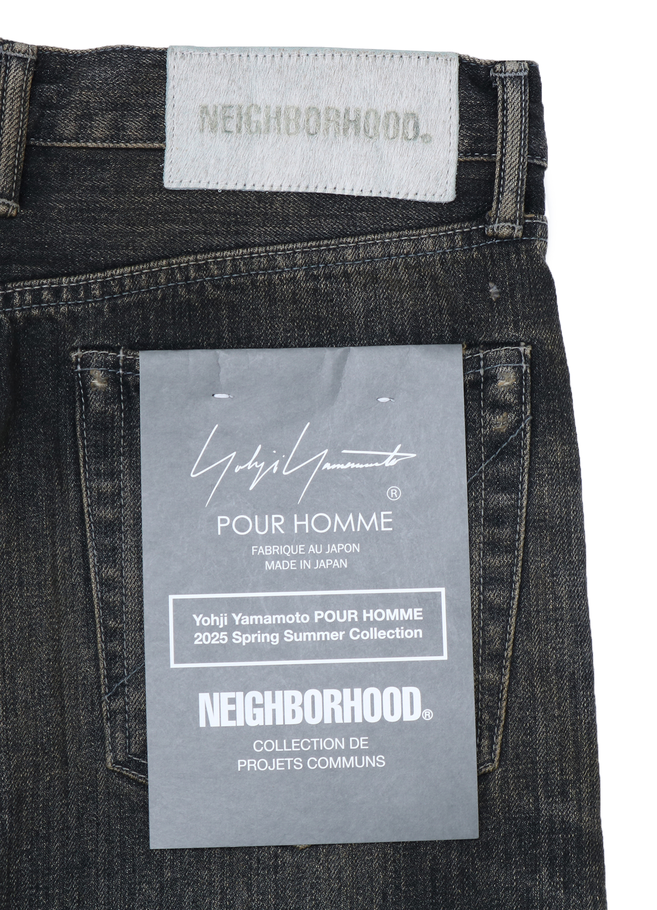 Yohji Yamamoto x NEIGHBORHOOD SAVAGE DENIM DP BASIC PANTS