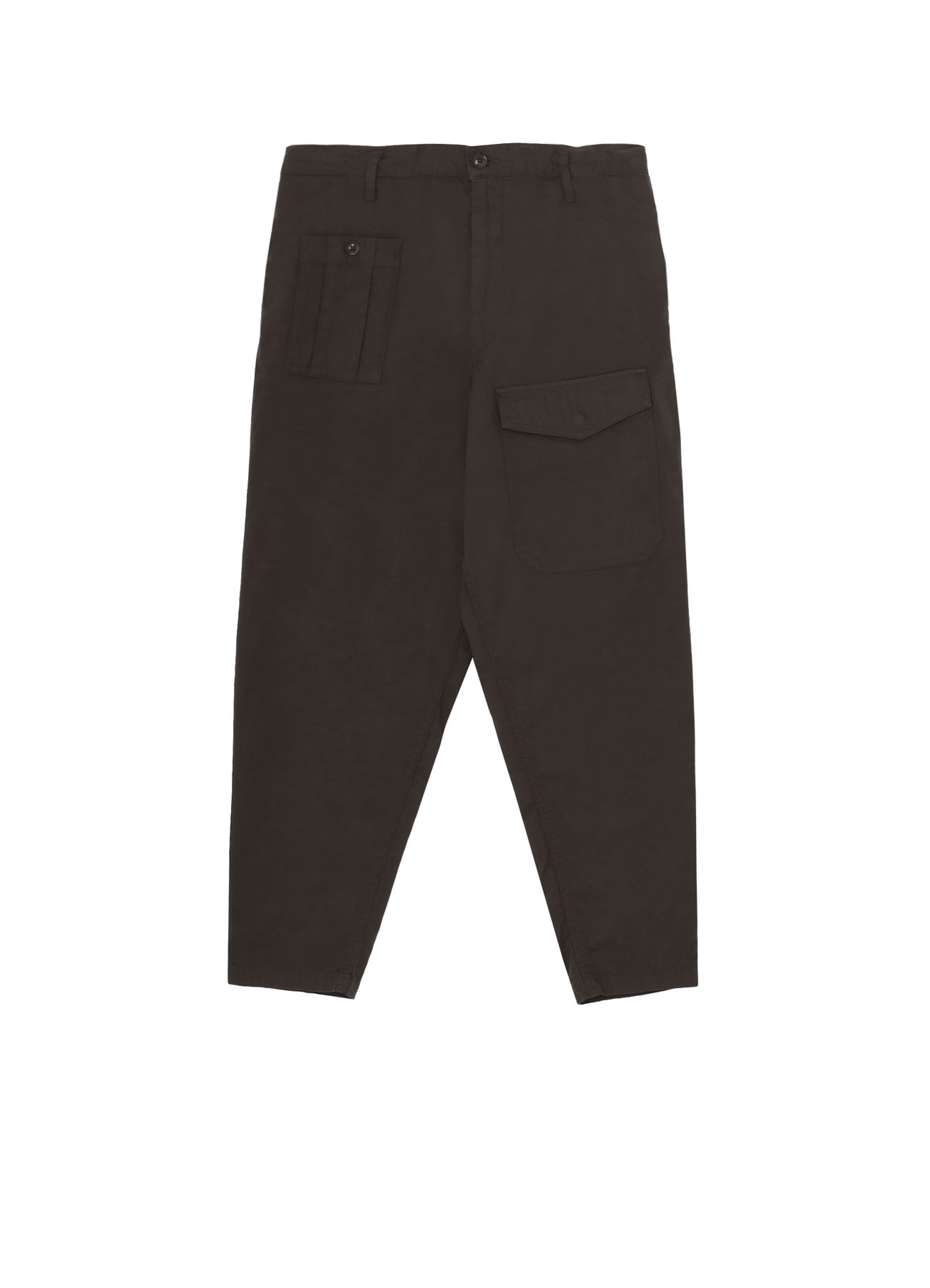 BLACK SCANDAL OXFORD NO-TUCK WAIST STRING WORK PANTS