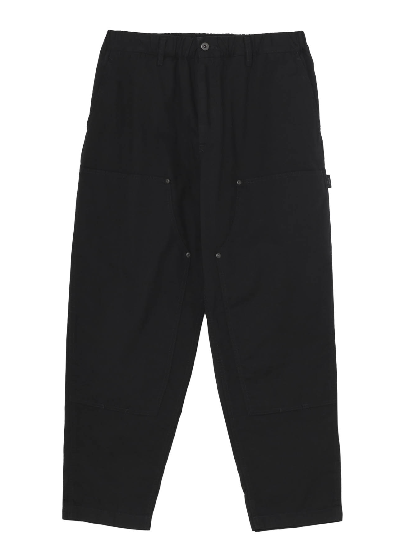 BLACK SCANDAL OXFORD DOUBLE KNEE WORK PANTS