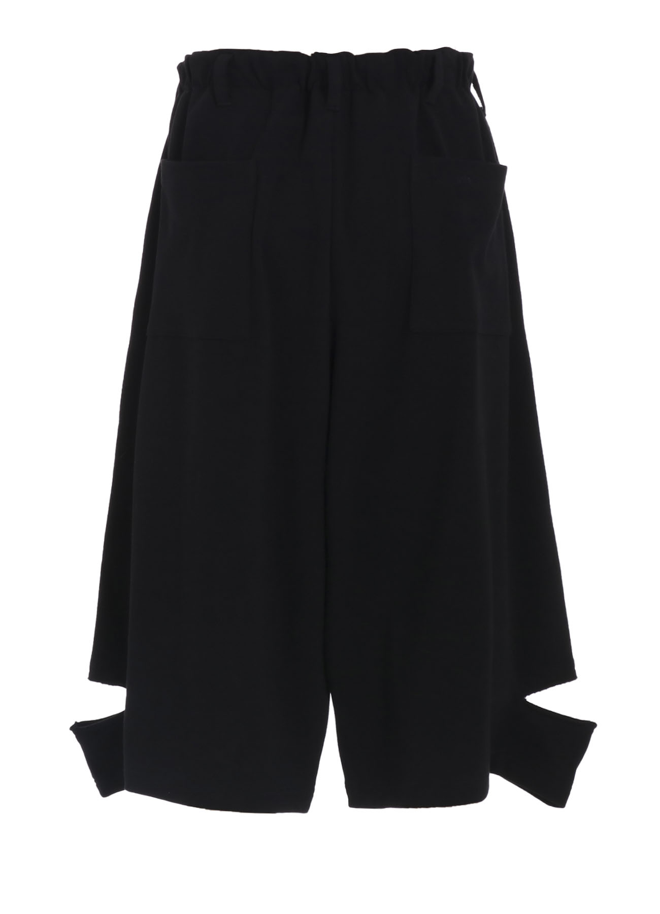 MASTERSEED SINGLE JERSEY SLIT DETAIL PANTS