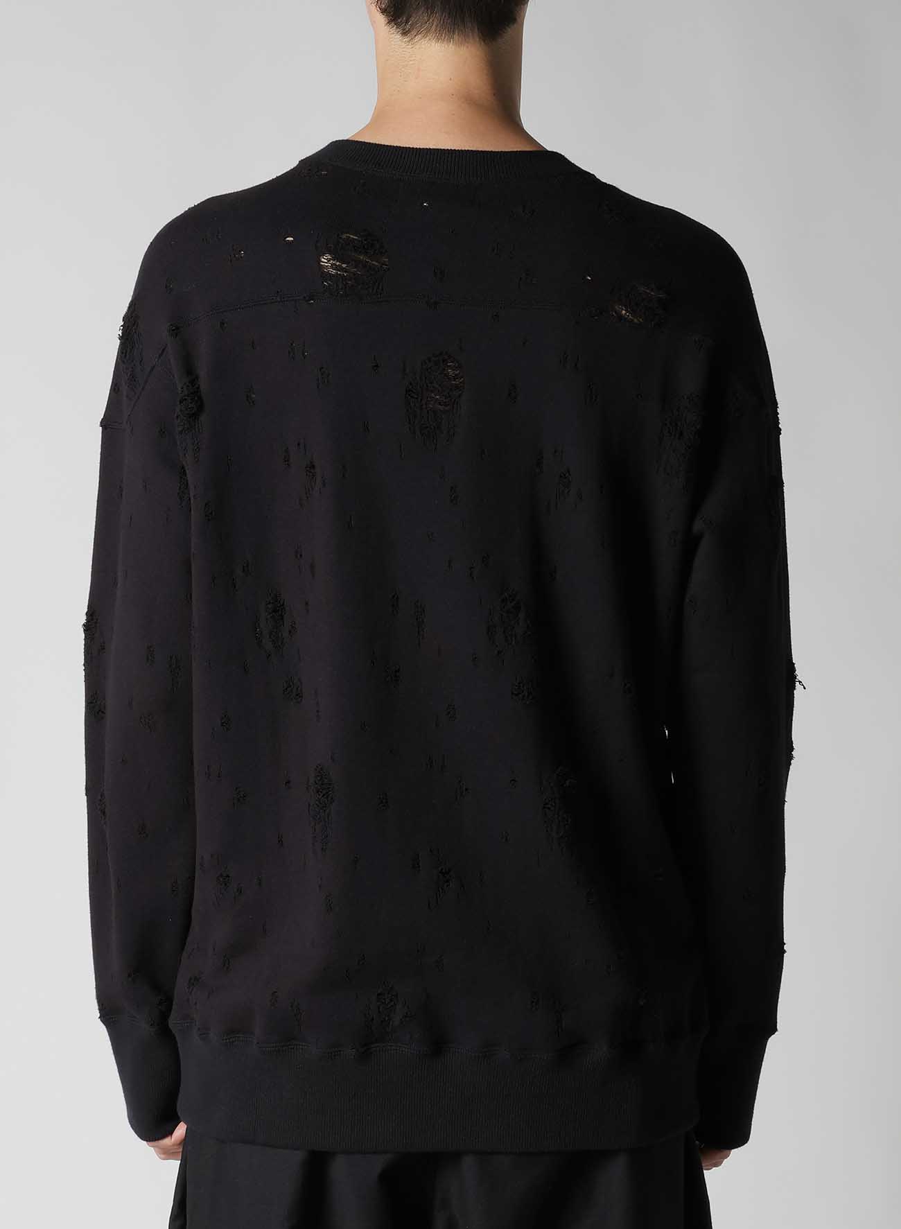 DAMAGED LINING SWEAT SHIRT