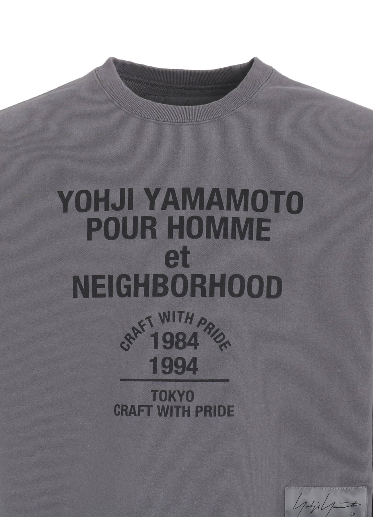 Yohji Yamamoto x NEIGHBORHOOD SWEAT SHIRT LS