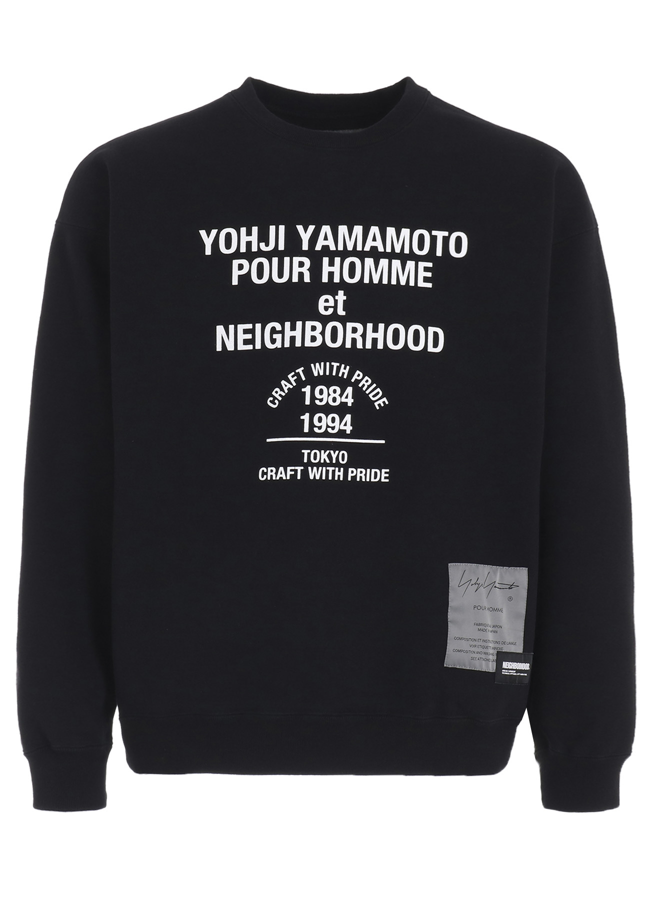 Yohji Yamamoto x NEIGHBORHOOD SWEAT SHIRT LS