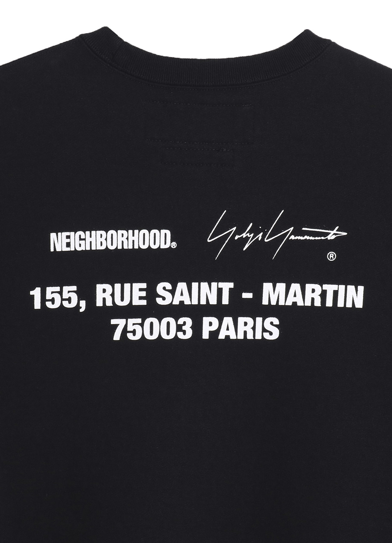 Yohji Yamamoto x NEIGHBORHOOD SWEAT SHIRT LS