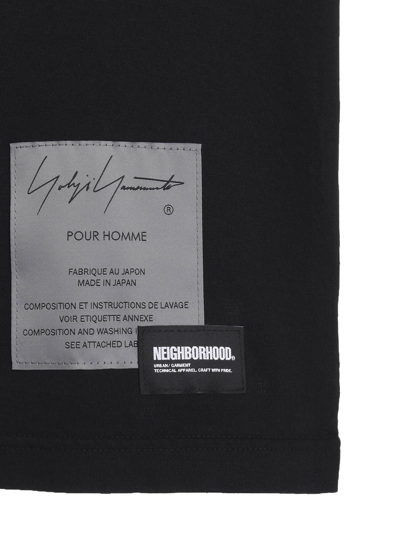 Yohji Yamamoto x NEIGHBORHOOD TEE SS-1