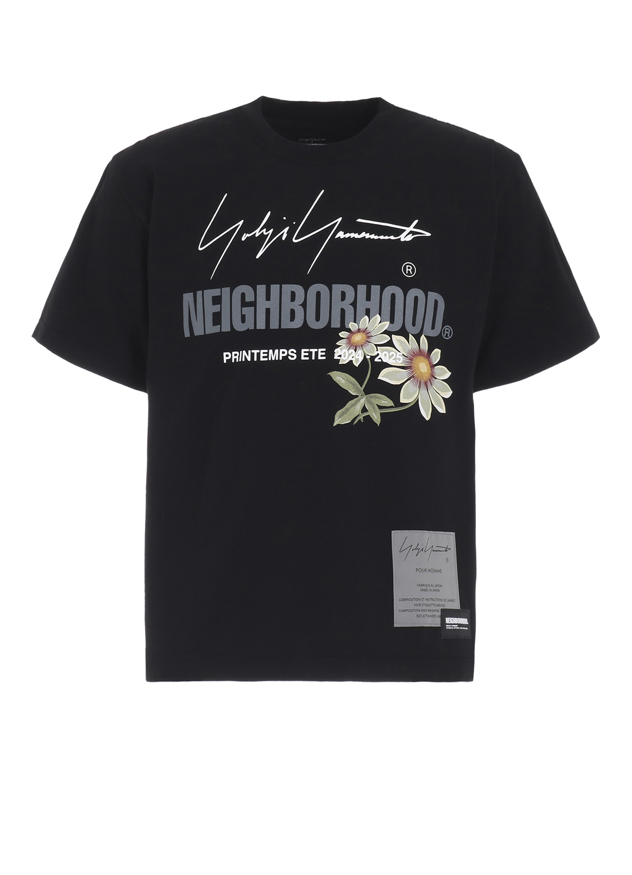 Yohji Yamamoto x NEIGHBORHOOD TEE SS-1