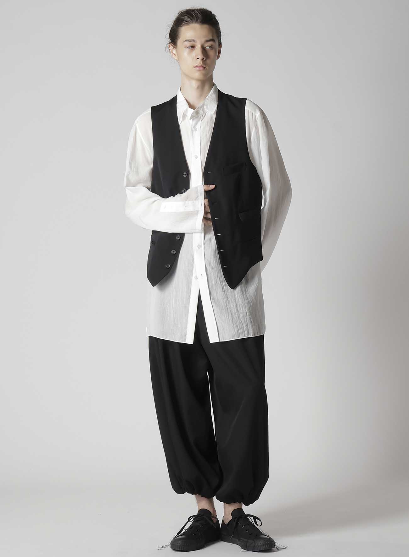 【Launching 10:00(JST), Jan 11】WOOL GABARDINE 7 BUTTONS VEST