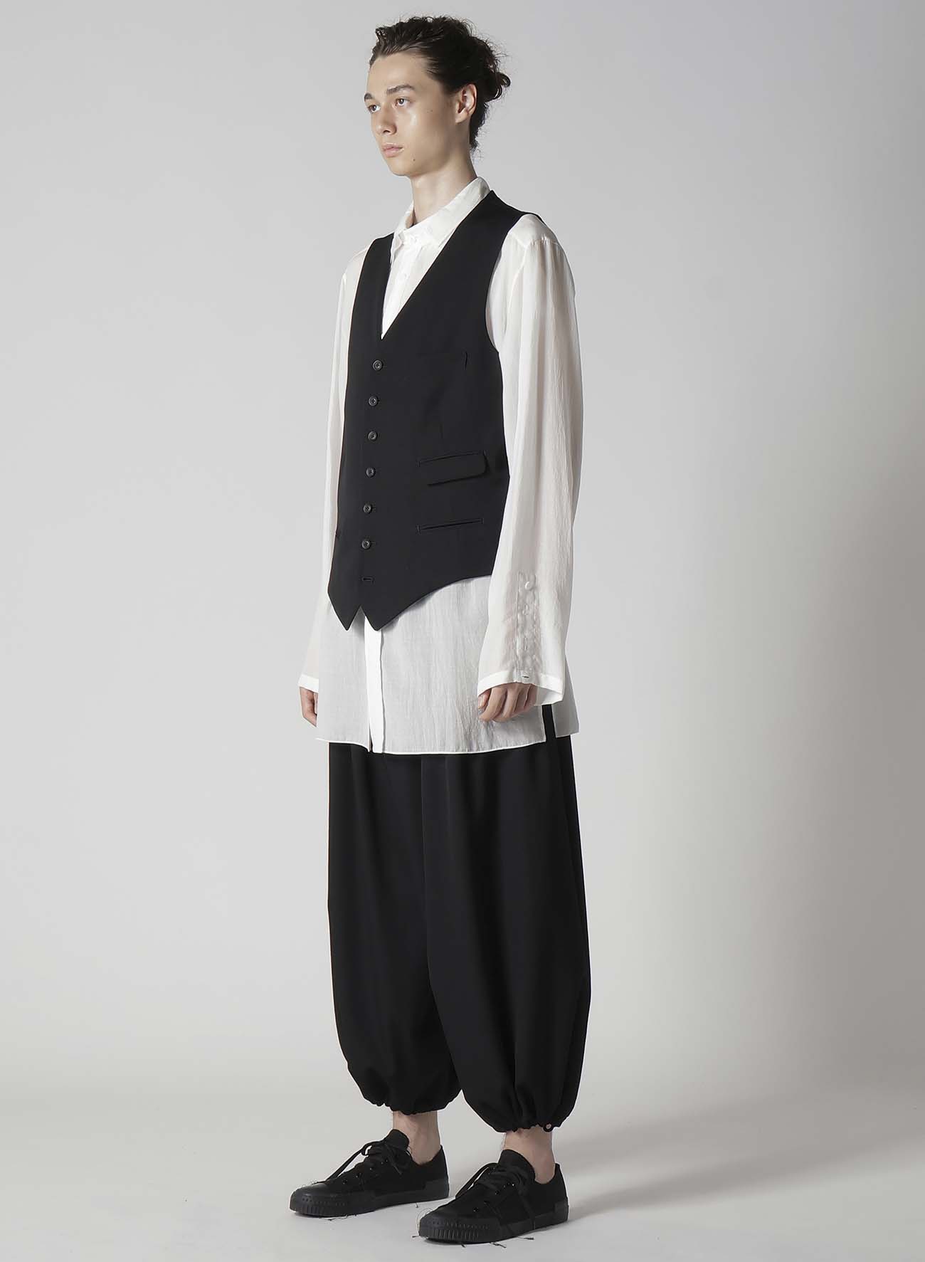 【Launching 10:00(JST), Jan 11】WOOL GABARDINE 7 BUTTONS VEST