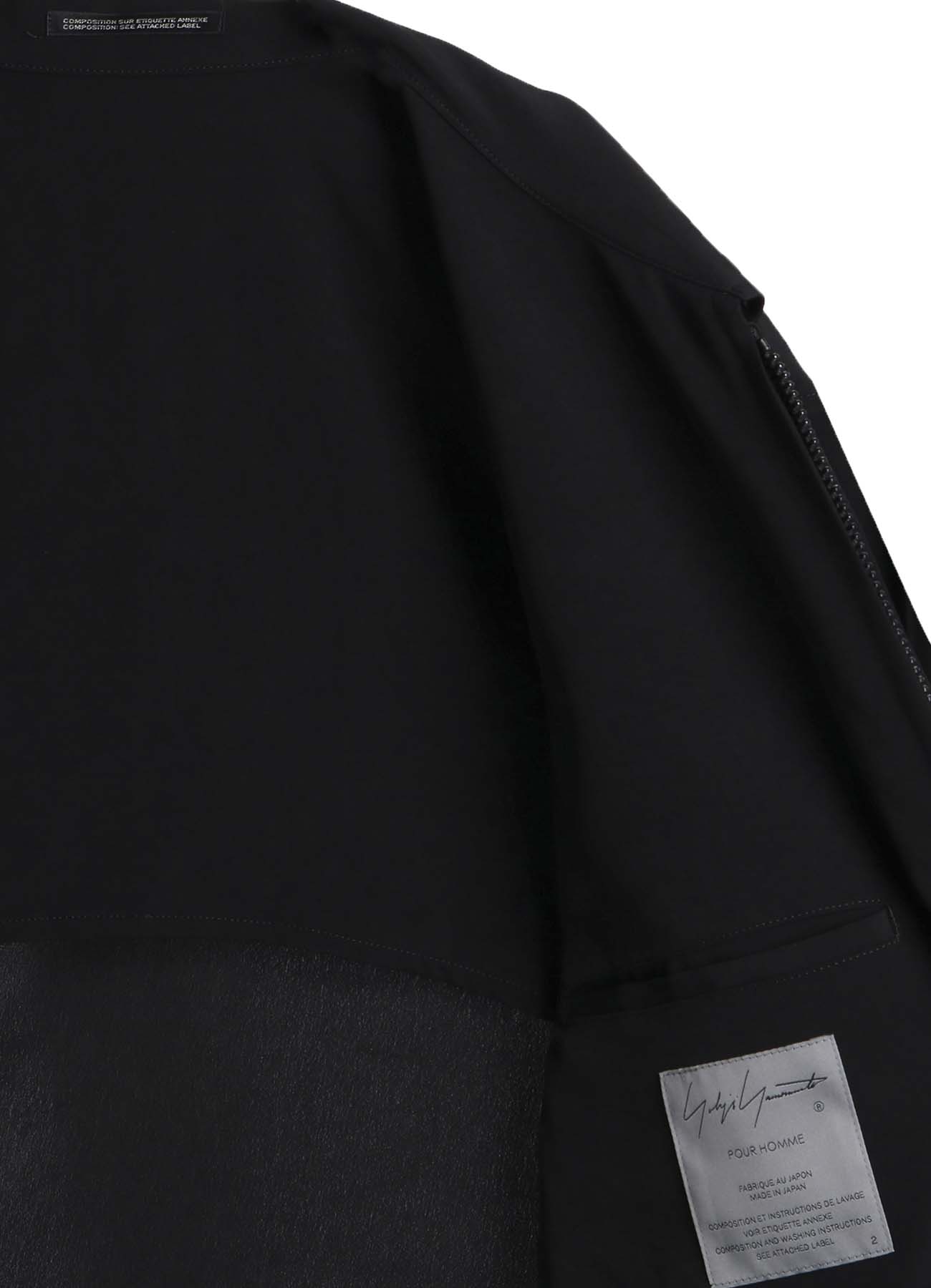 TA TUXEDO FASTENER BLOUSON