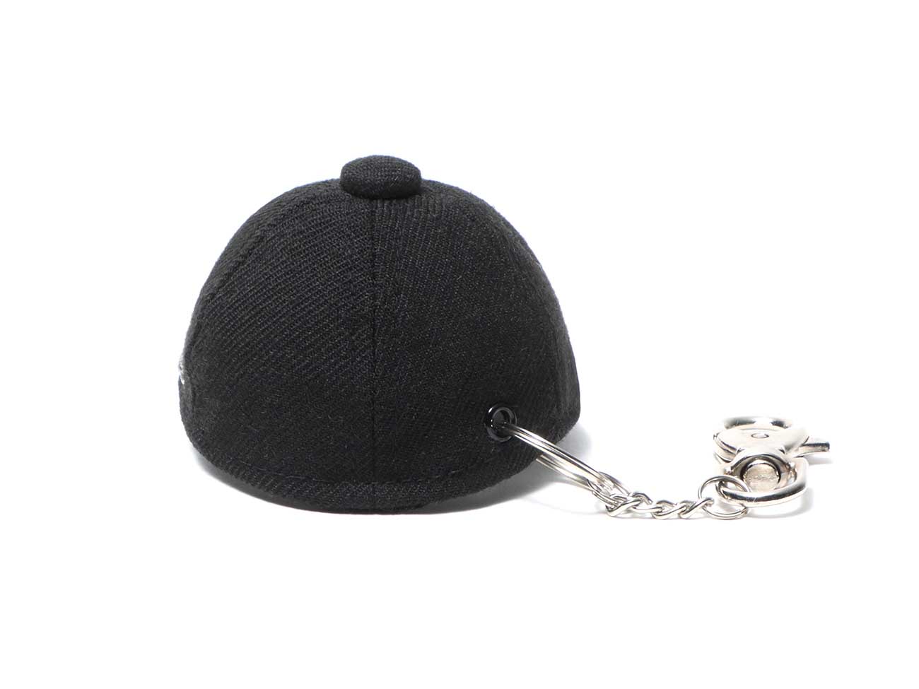 Yohji Yamamoto �~ New Era BLACK SERGE CAP KEYHOLDER BLACK/GRAY