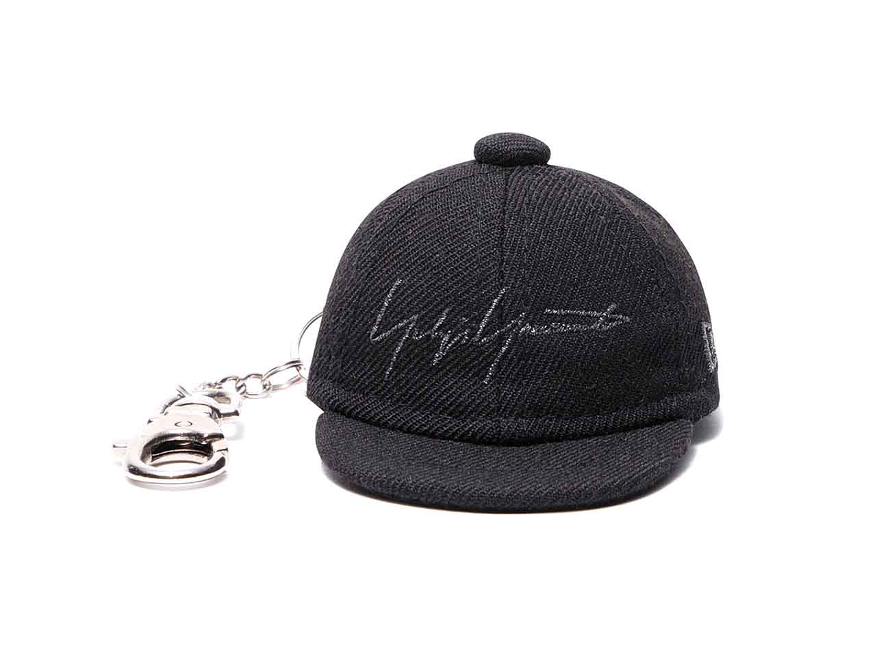 Yohji Yamamoto × New Era BLACK SERGE CAP KEYHOLDER BLACK/BLACK