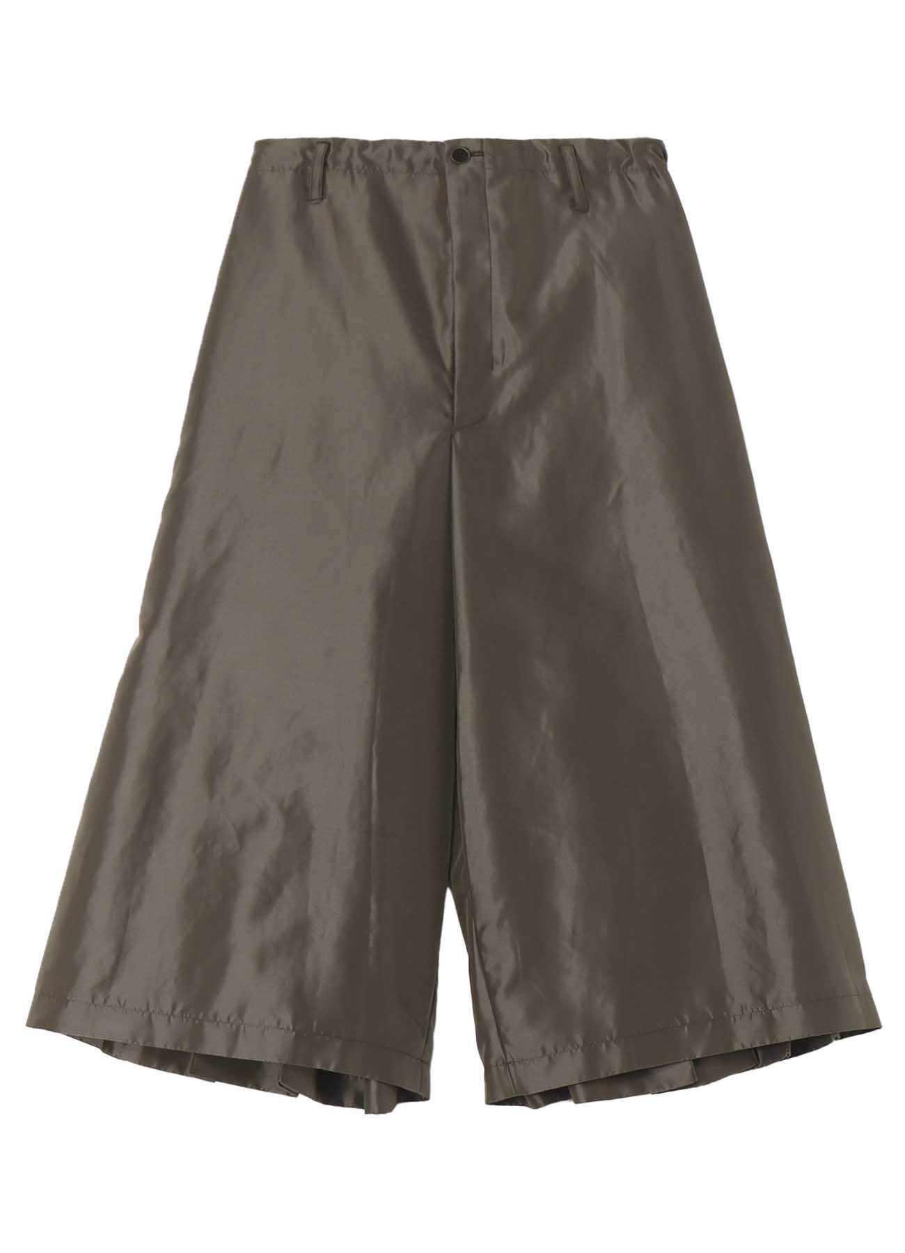 【Launching 10:00(JST) October 12】【PIECE UNIQUE/AOYAMA】Ny TWILL KHAKI PLEATS HALF PANTS