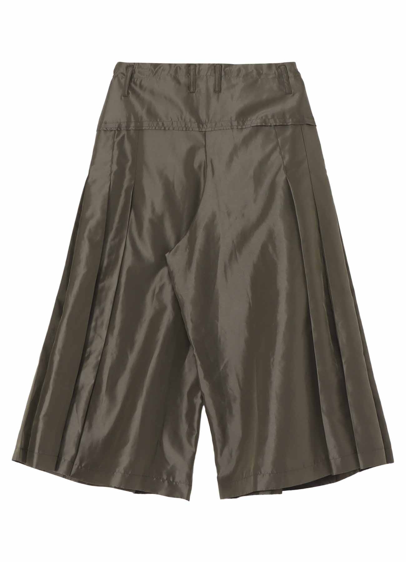 【Launching 10:00(JST) October 12】【PIECE UNIQUE/AOYAMA】Ny TWILL KHAKI PLEATS HALF PANTS