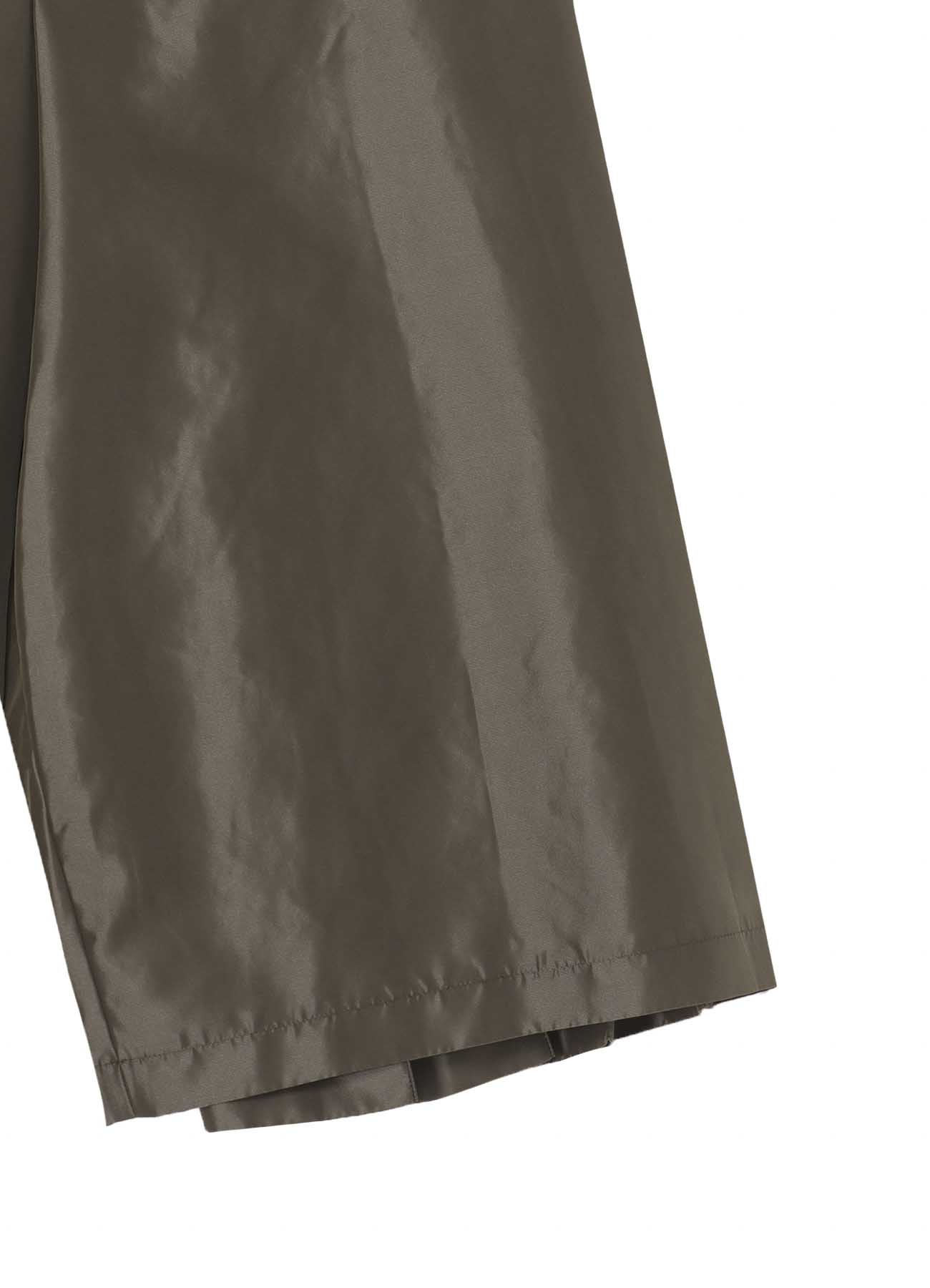 【Launching 10:00(JST) October 12】【PIECE UNIQUE/AOYAMA】Ny TWILL KHAKI PLEATS HALF PANTS