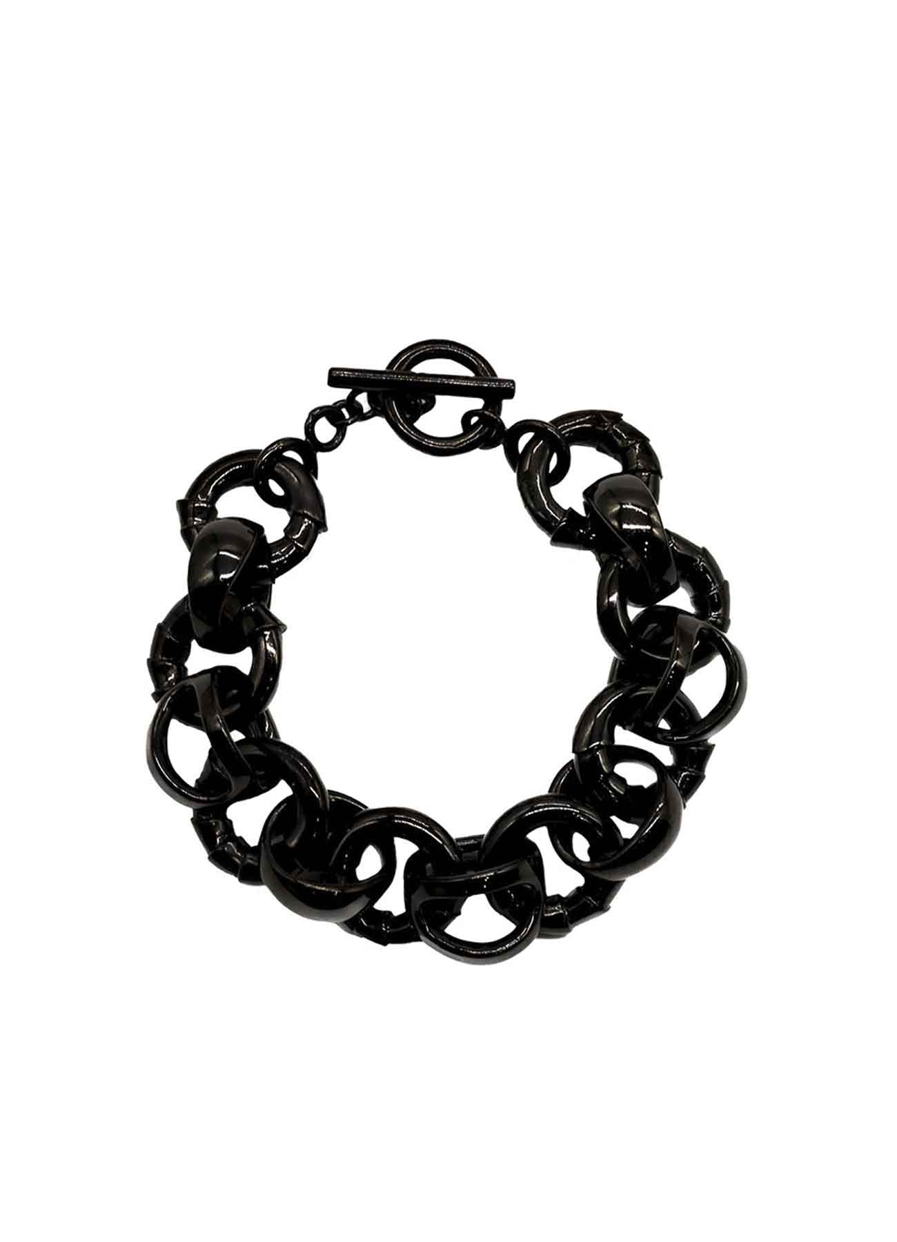 SILVER BK Anisoptera Chain Bracelet