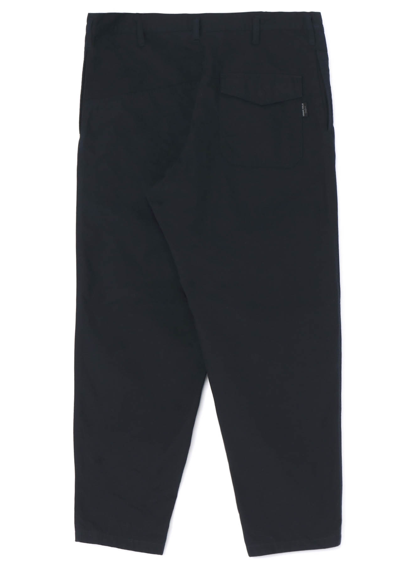 BLACK SCANDAL LIP J-NO TUCK W CORD WORK PANTS